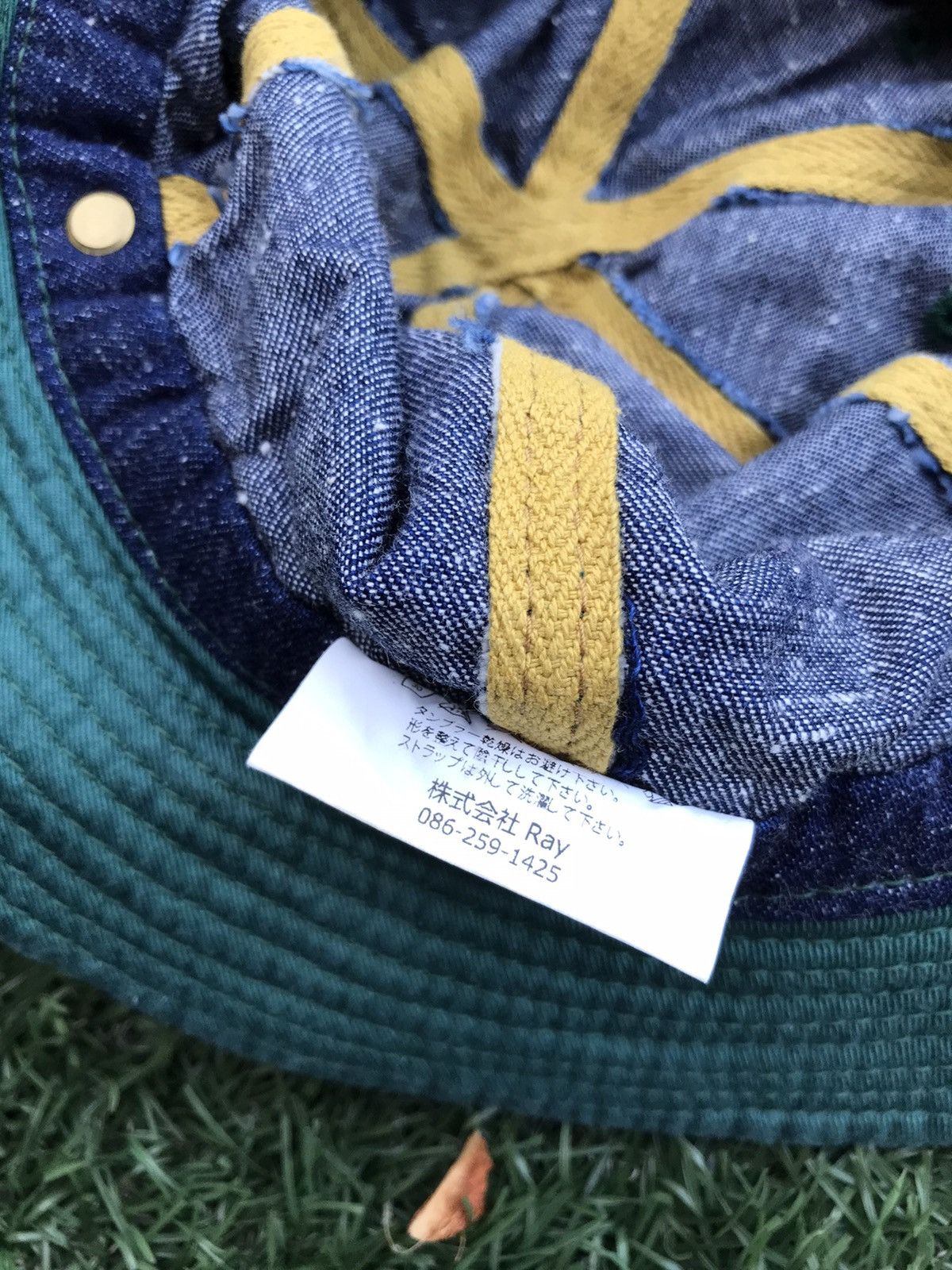 Beams Plus × Indigo × Japanese Brand Beams X Decho Bucket hat Size ONE SIZE - 4 Thumbnail