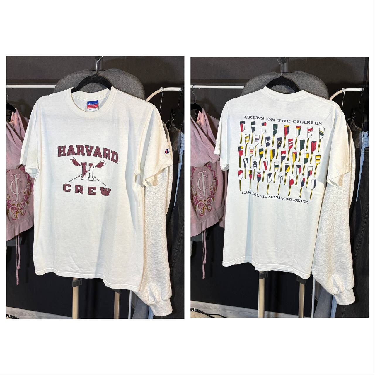 Champion Champion Harvard Crew T-shirt Size:M Size US M / EU 48-50 / 2 - 1 Thumbnail