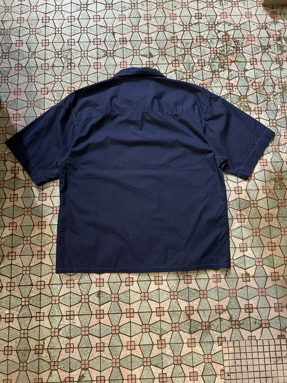Marni × Uniqlo Uniqlo Marni Button Up Open Collar Shirt Size US L / EU 52-54 / 3 - 6 Thumbnail