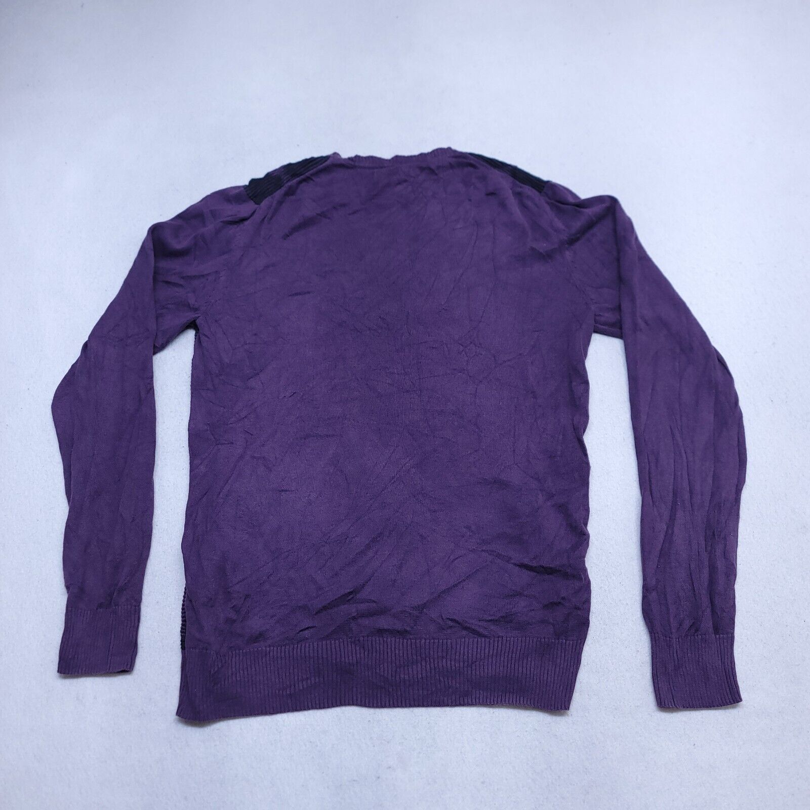 Guess G by Guess Pullover Sweater Mens Size Medium M Purple Black Size US M / EU 48-50 / 2 - 10 Thumbnail
