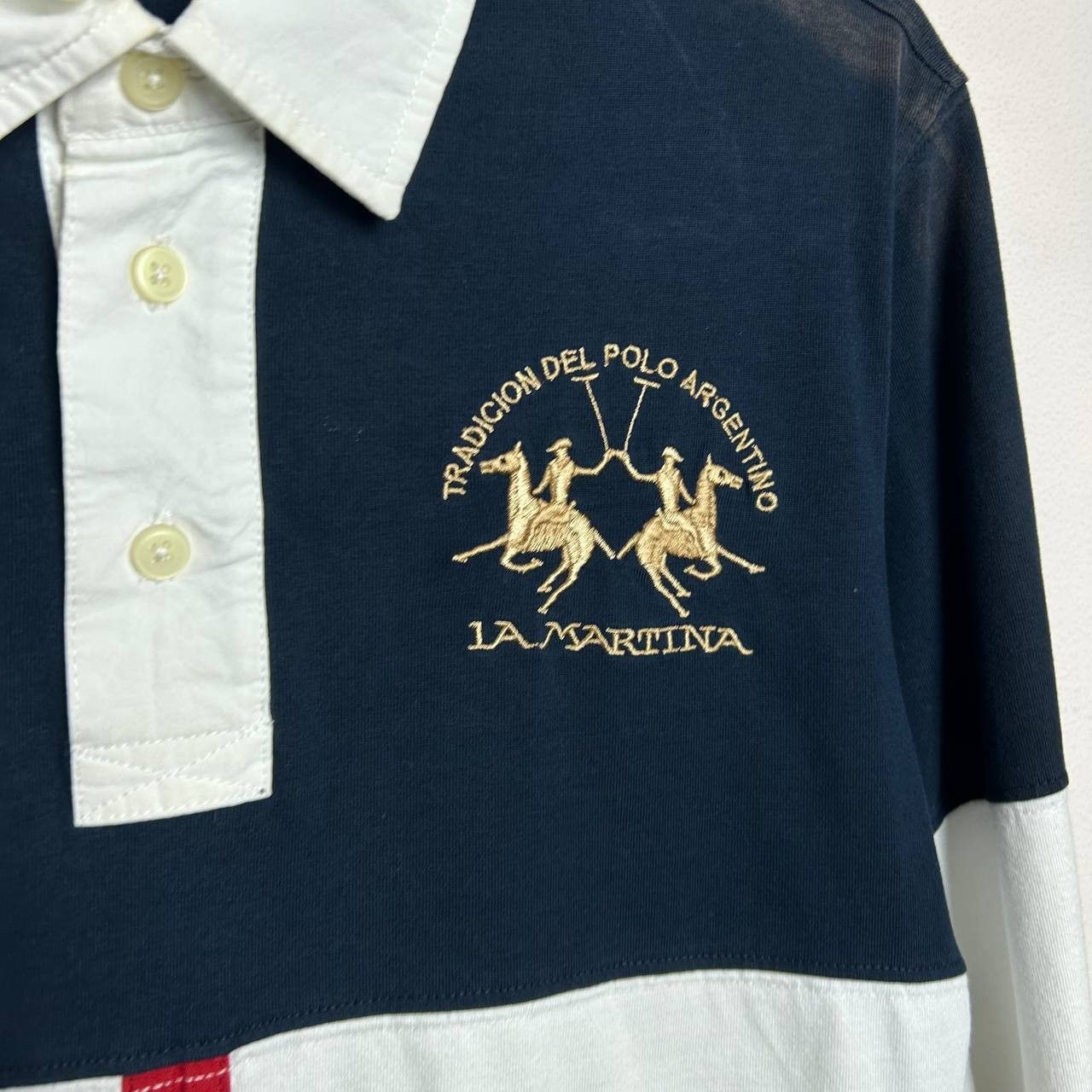 La Martina Designer La martina Big logo y2k opium streetwear longsleeve Size US S / EU 44-46 / 1 - 4 Thumbnail