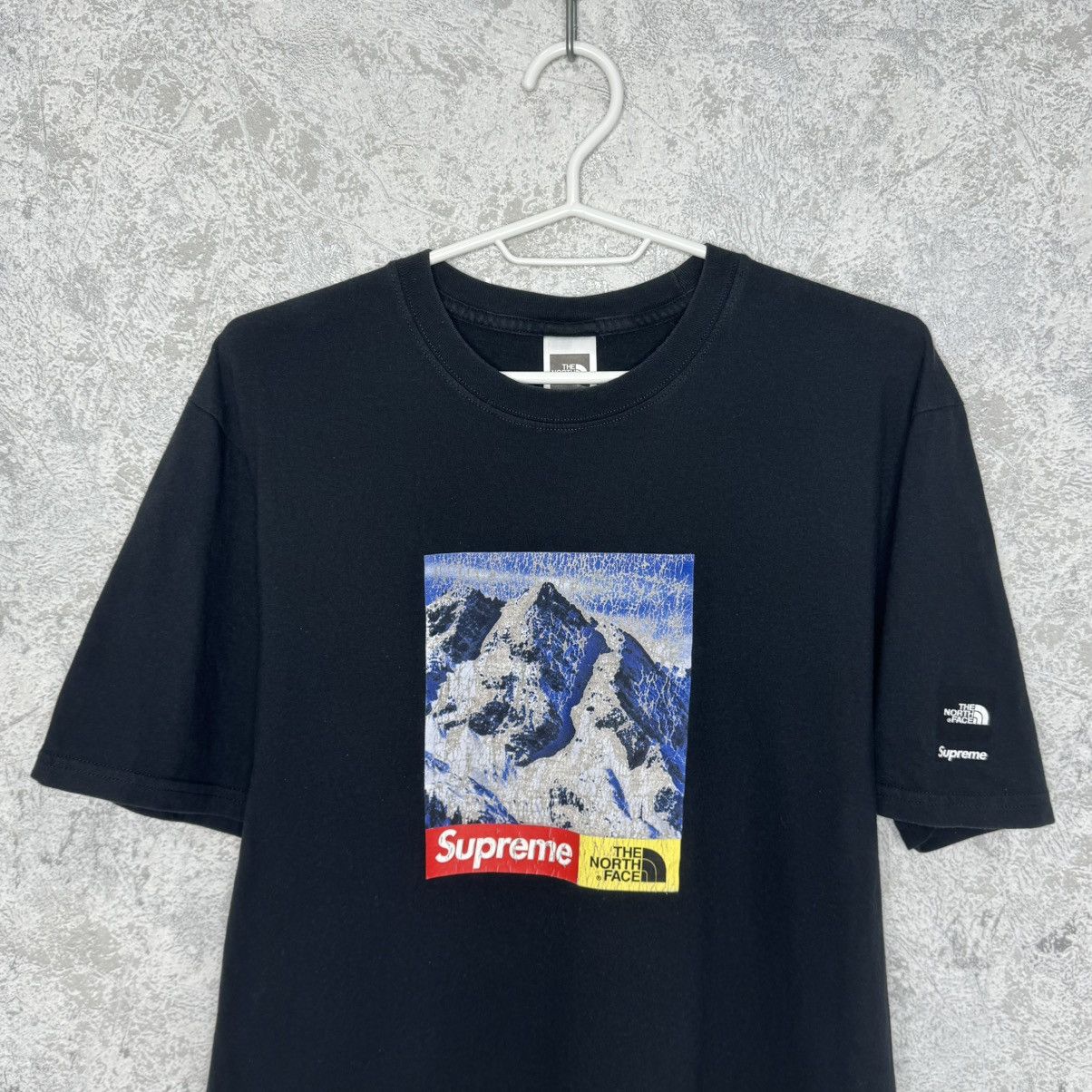 Supreme × The North Face Supreme x The North Face Mountain T-Shirt Black Size US M / EU 48-50 / 2 - 2 Thumbnail