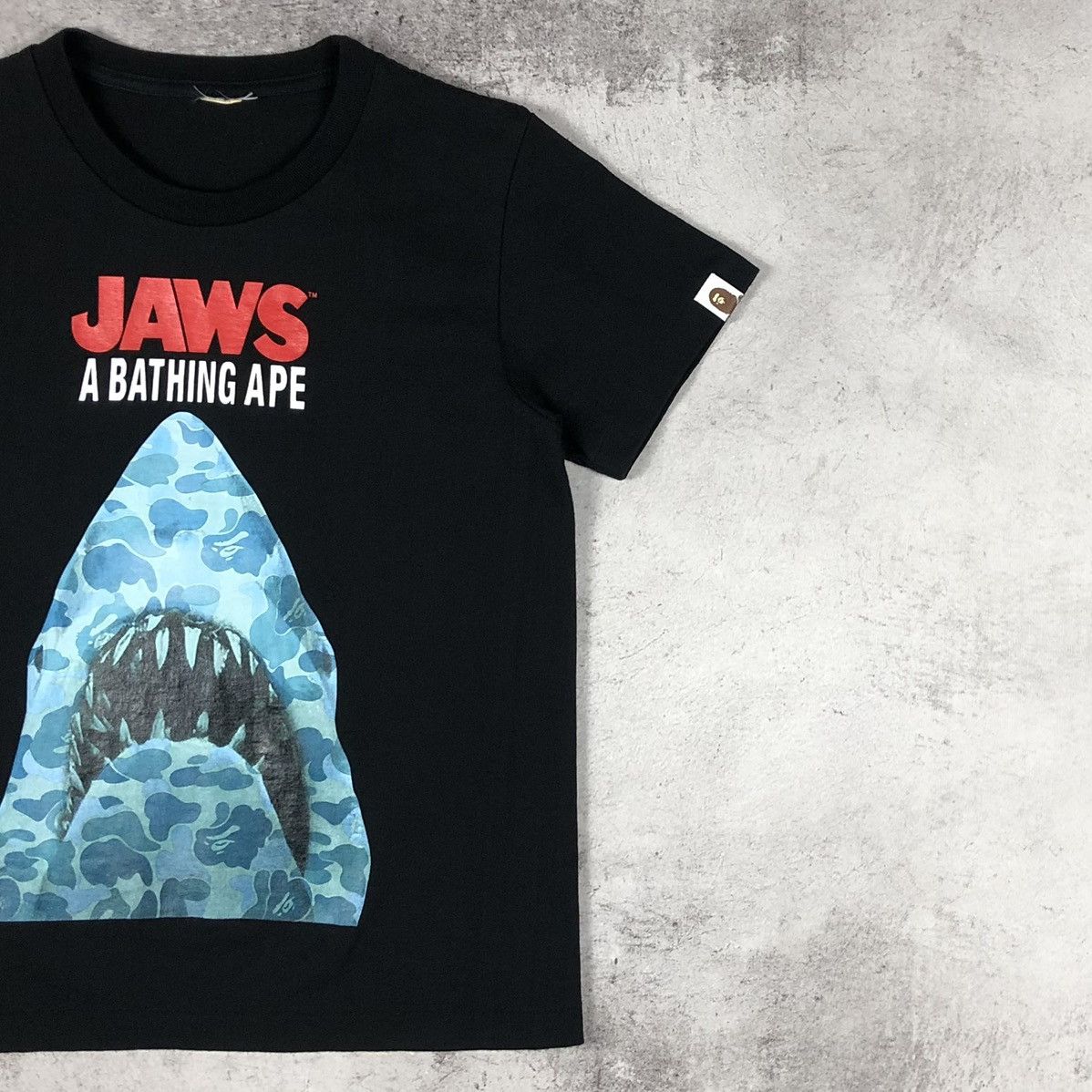 Other BAPE Jaws Camo Shark Tee Size US XS / EU 42 / 0 - 3 Thumbnail