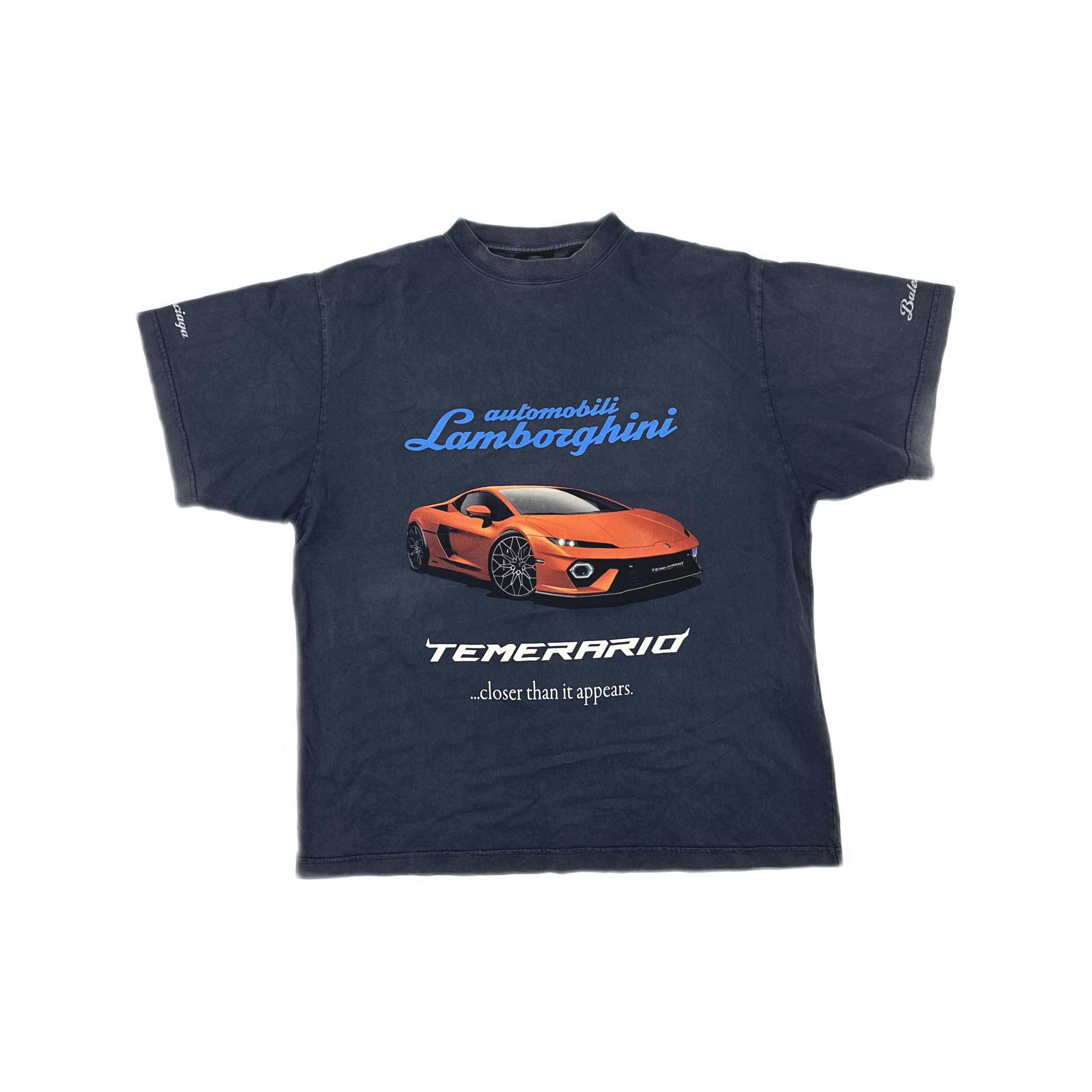 Balenciaga Balenciaga x Automobili Lamborghini Car T-Shirt Size L Size US L / EU 52-54 / 3 - 1 Thumbnail