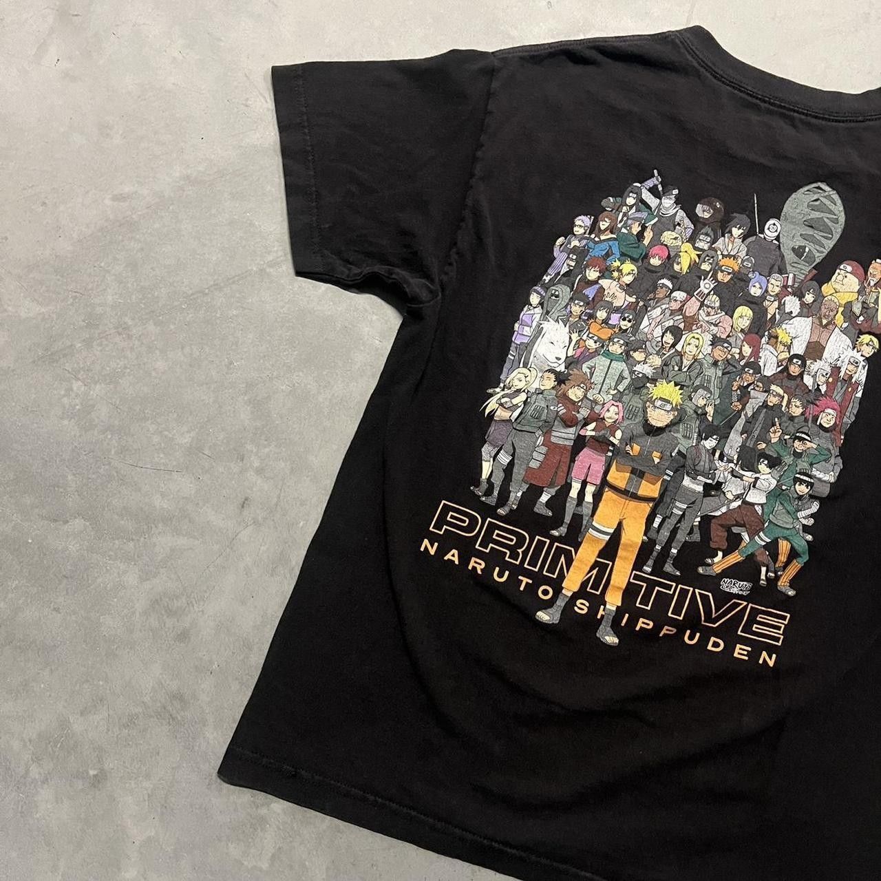 Vintage Crazy Vintage Y2K/2000s 2007 Primitive Naruto Shippuden All Characters Fan Essential Graphic Tee! Size US M / EU 48-50 / 2 - 2 Thumbnail