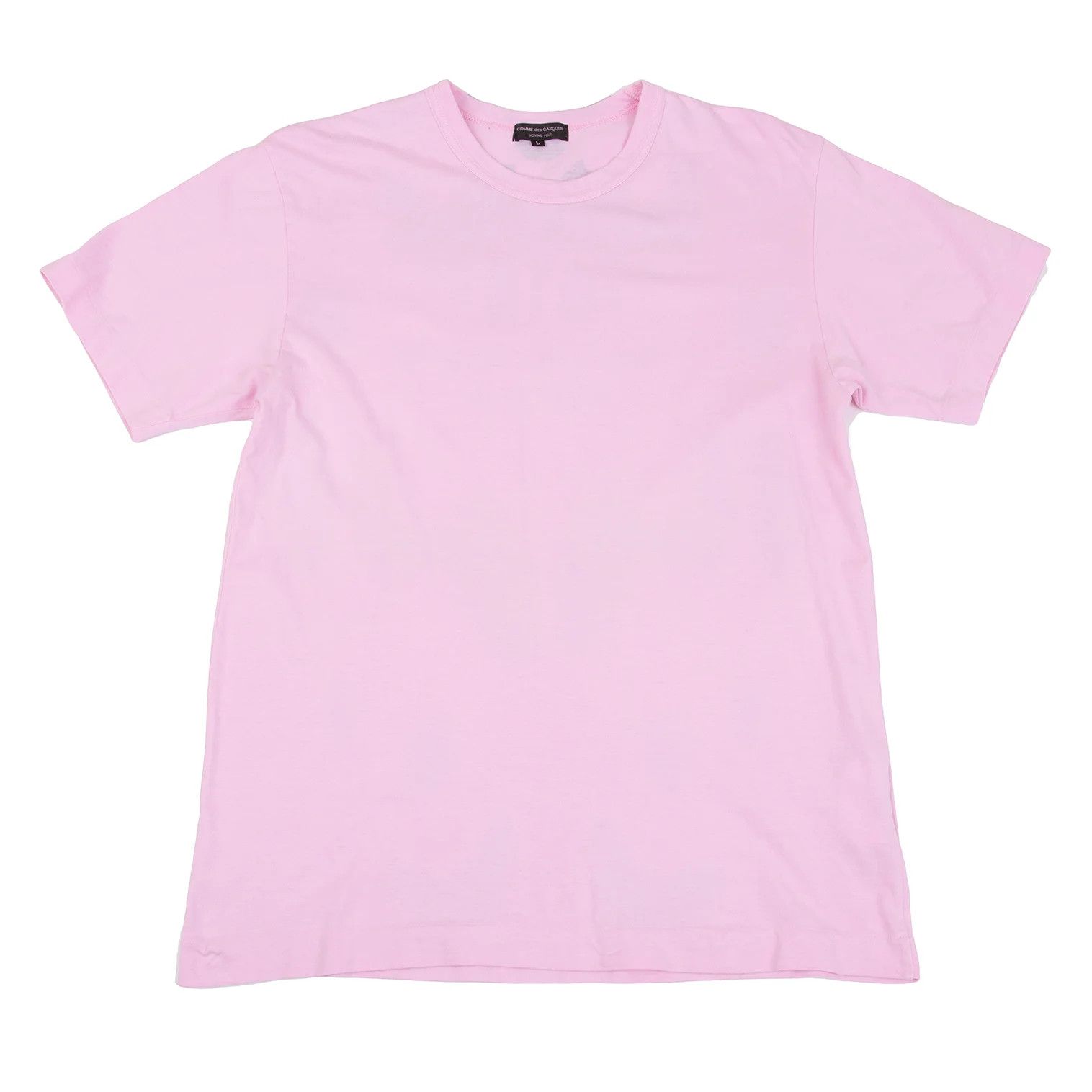 Comme des Garcons Homme Plus Logo Print T-Shirt in Pink Size L Size US L / EU 52-54 / 3 - 4 Thumbnail