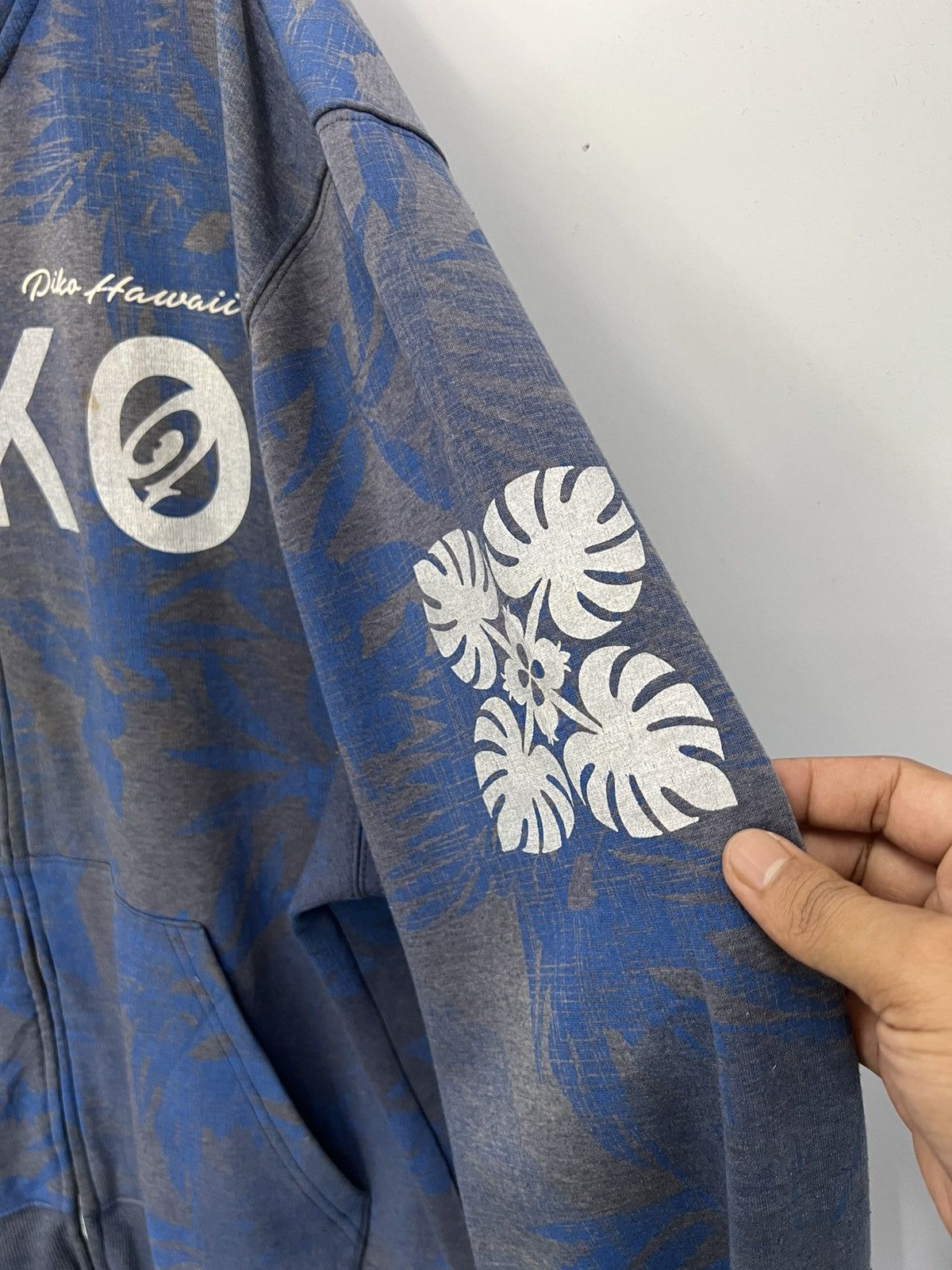 Vintage 🔥 SURF🔥 Piko surfing style Full Printed Zipper Hoodie - 3L Size US XL / EU 56 / 4 - 5 Thumbnail