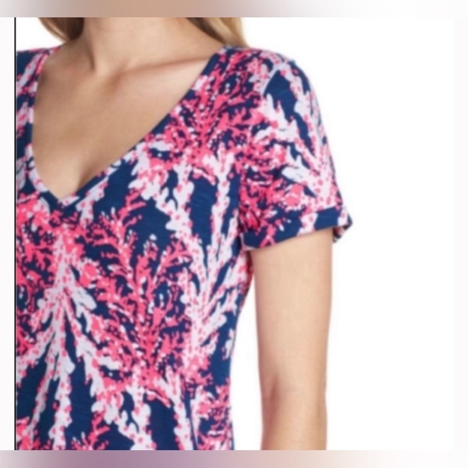 Lilly Pulitzer Lilly Pulitzer Jessica Dress Beyond The Sea Print Size XXS / US 00 / IT 34 - 2 Thumbnail