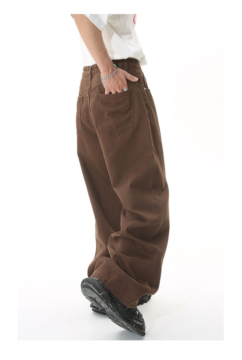 Japanese Brand × Jean Straight loose Japanese style simple mid-high waist jeans Size US 32 / EU 48 - 4 Thumbnail