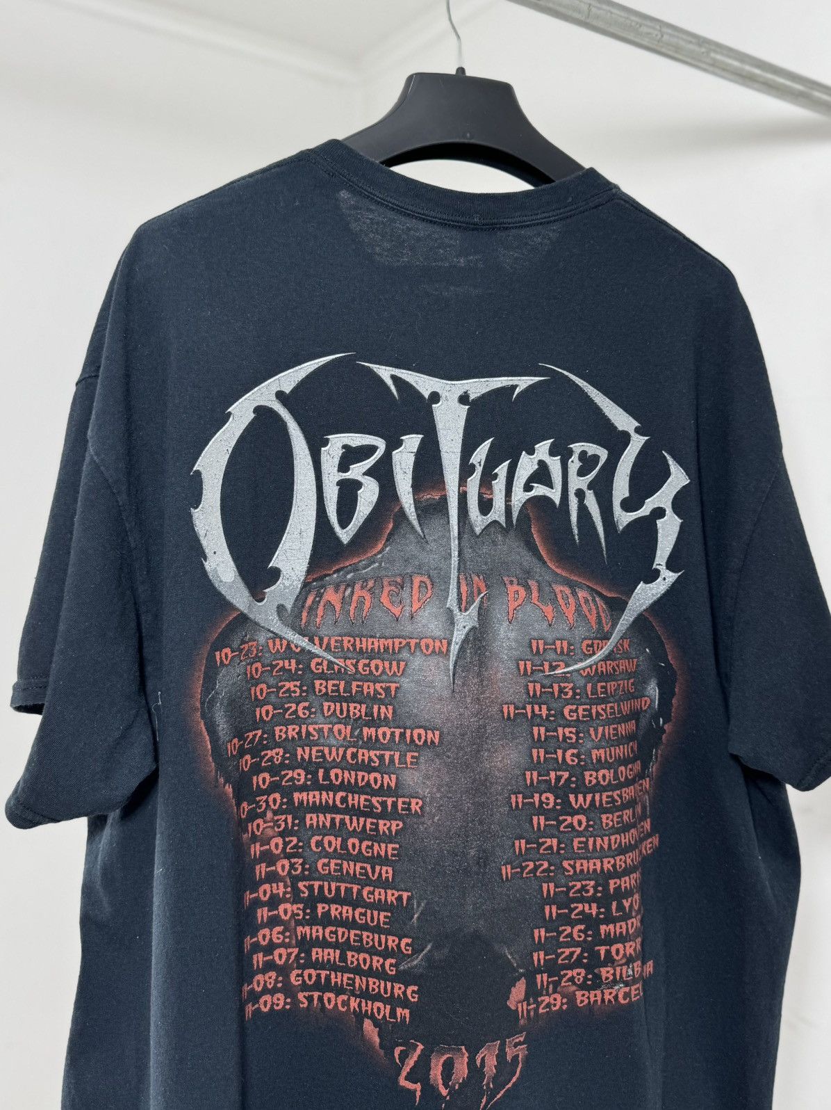 Band Tees Vintage Y2K Obituary Inked In Blood Band Tee T Shirt Size US XL / EU 56 / 4 - 7 Thumbnail