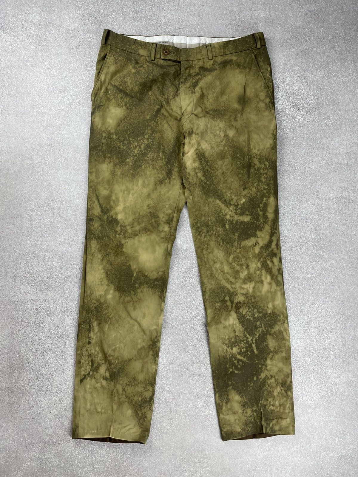 Burberry × Vintage Vintage Burberry Custom Tie Dye Suit Blazer Trousers Size 52 Size 52R - 16 Thumbnail