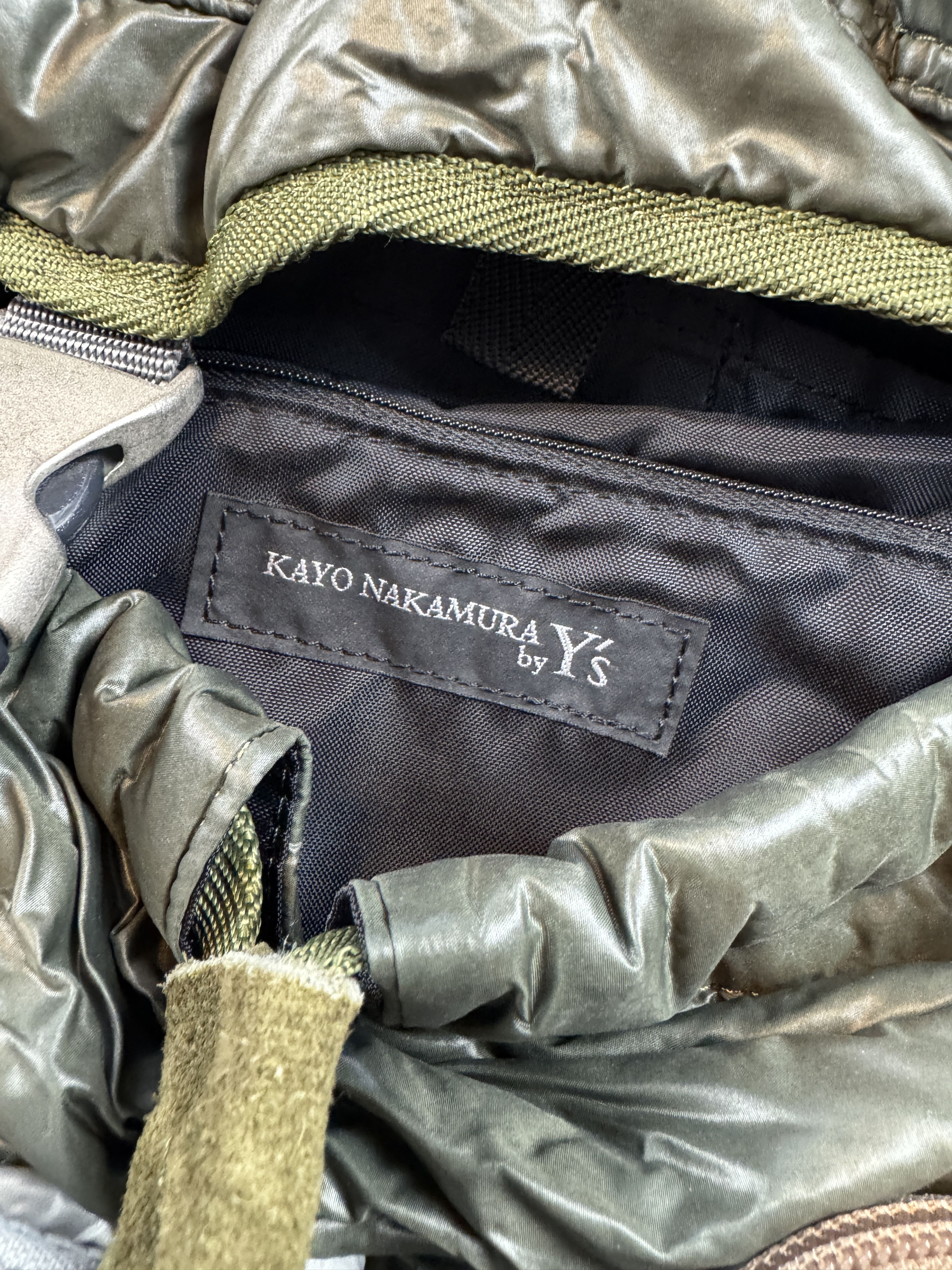 Yohji Yamamoto Y's by Kayo Nakamura Pocket Backpack Size ONE SIZE - 4 Thumbnail