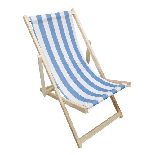 Designer × Homemade BEACH CHAIR stripe- folding chaise lounge chair Size US L / EU 52-54 / 3 - 5 Thumbnail