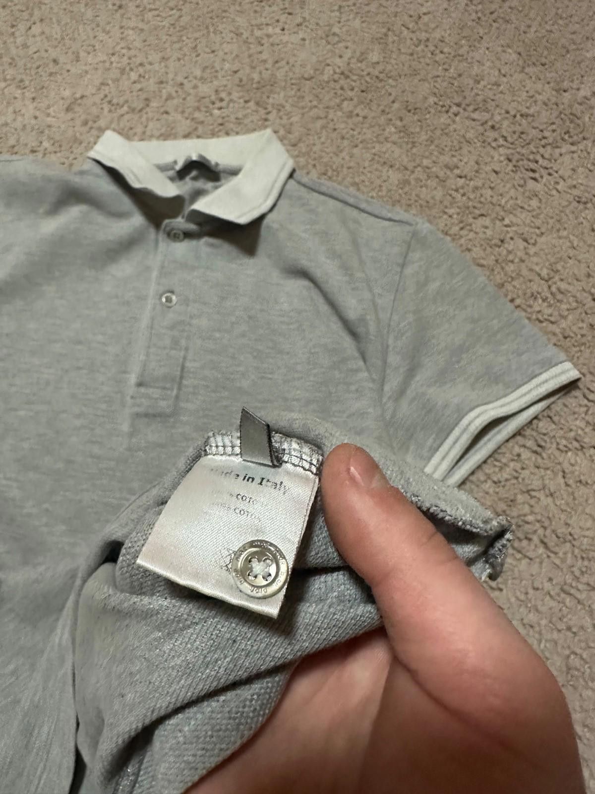 Dior Dior Icon Polo Shirt Gray Cotton Sz 46 Size US M / EU 48-50 / 2 - 10 Thumbnail