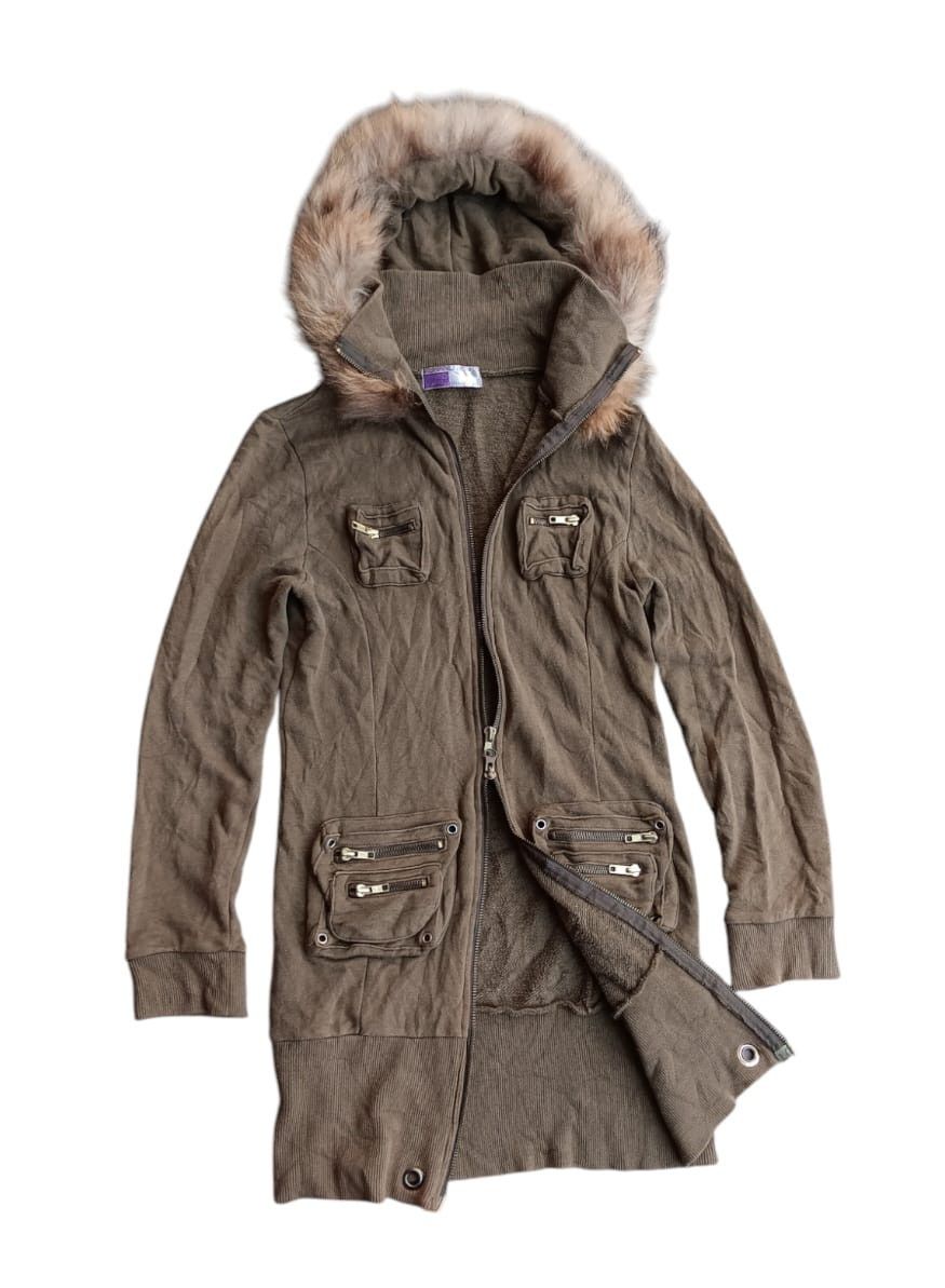 Le Grande Bleu (L.G.B.) Japanese vibran sparkl real fur L.G.B style cargo pocket Size S / US 4 / IT 40 - 1 Thumbnail