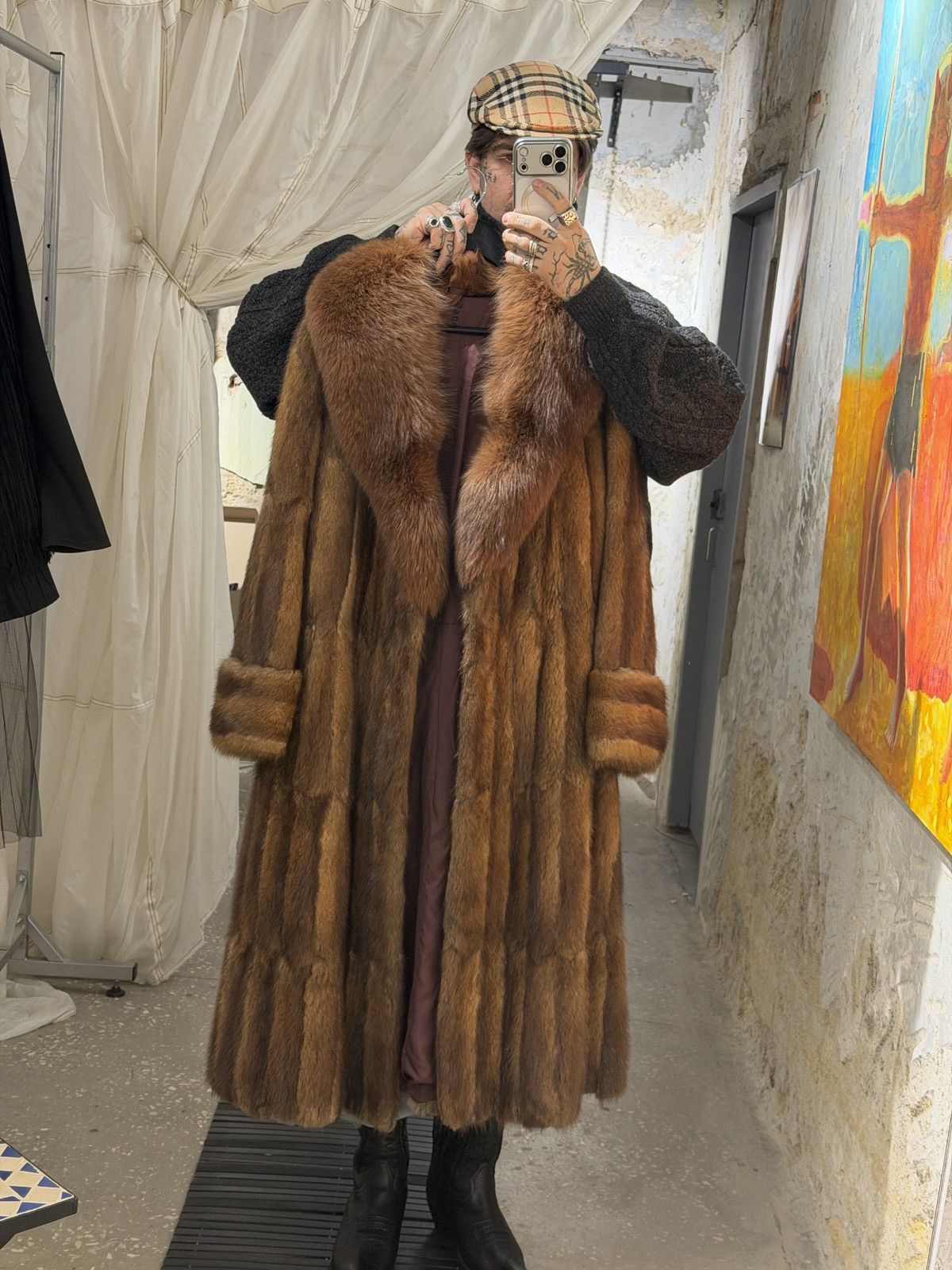 Vintage vintage luxury fur coat Size M / US 6-8 / IT 42-44 - 6 Thumbnail