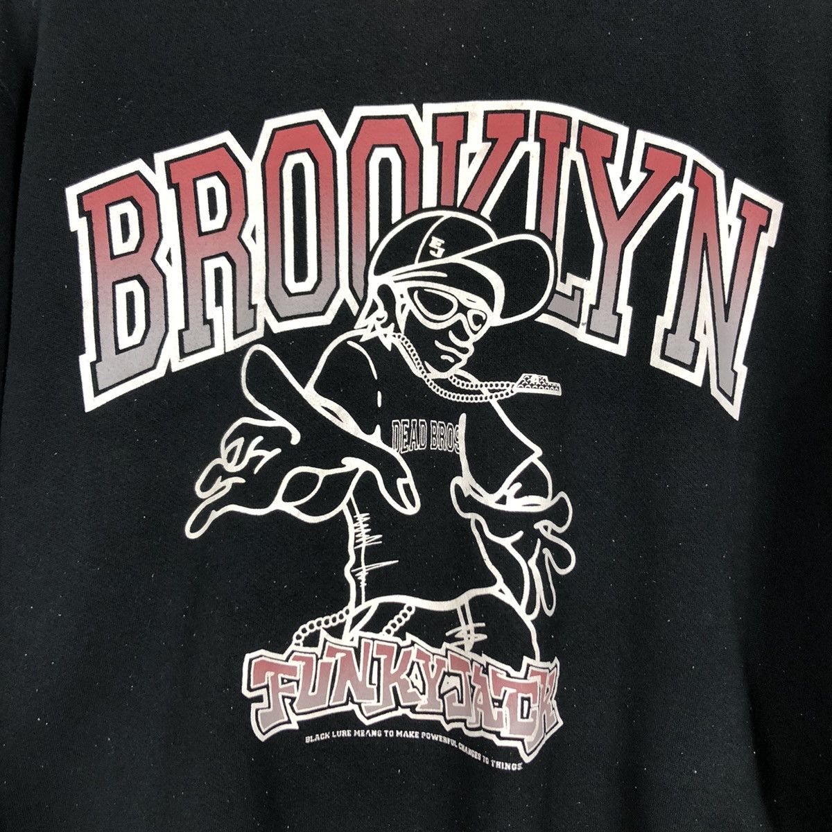 Vintage Brooklyn Hip Hop Rapers Styles Sweatshirt Large Size US L / EU 52-54 / 3 - 10 Thumbnail