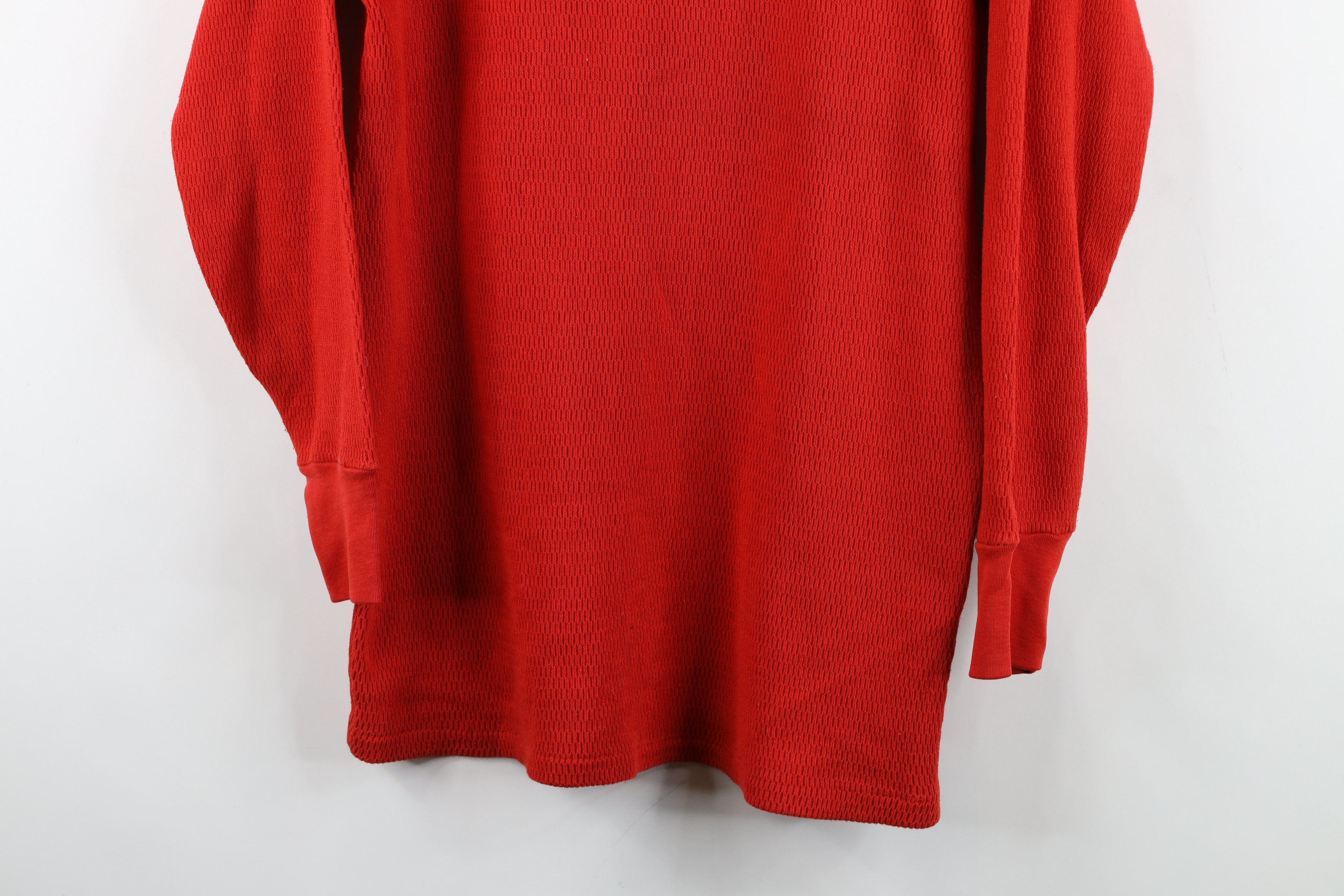 Vintage Vintage 50s 60s Streetwear Knit Long Sleeve T-Shirt USA Size US L / EU 52-54 / 3 - 3 Thumbnail