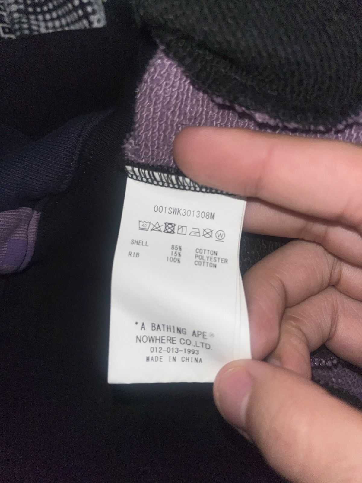 Bape Upcycle Crewneck Size US XL / EU 56 / 4 - 9 Thumbnail