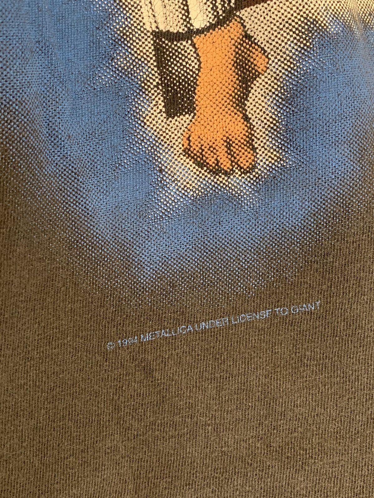 Band Tees *RARE* Vintage 1994 Metallica Metal Up Your Ass Giant Shirt Size US L / EU 52-54 / 3 - 6 Thumbnail