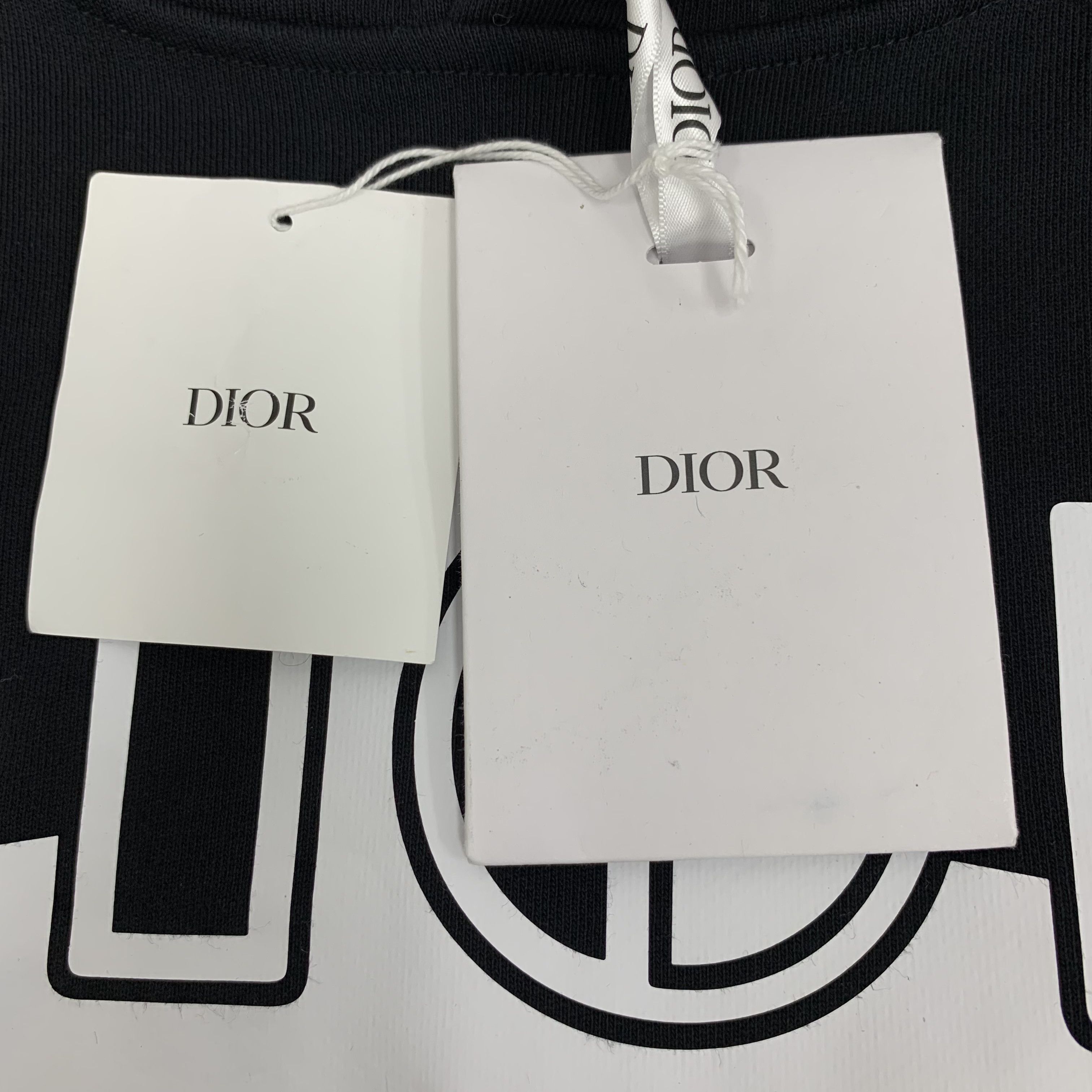 Dior Christian Dior Hoodie – Black Short-Sleeve (Size XS) Size US XS / EU 42 / 0 - 5 Thumbnail