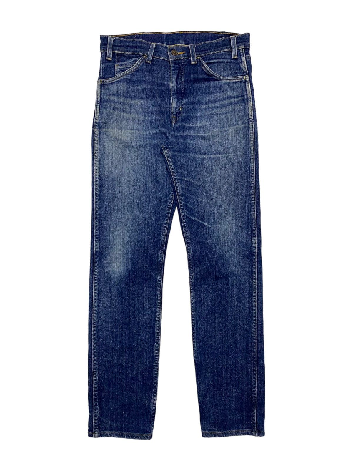 Levi's Levis Big E 605 Orange Tag Distressed Straight Cut Size US 29 - 1 Thumbnail