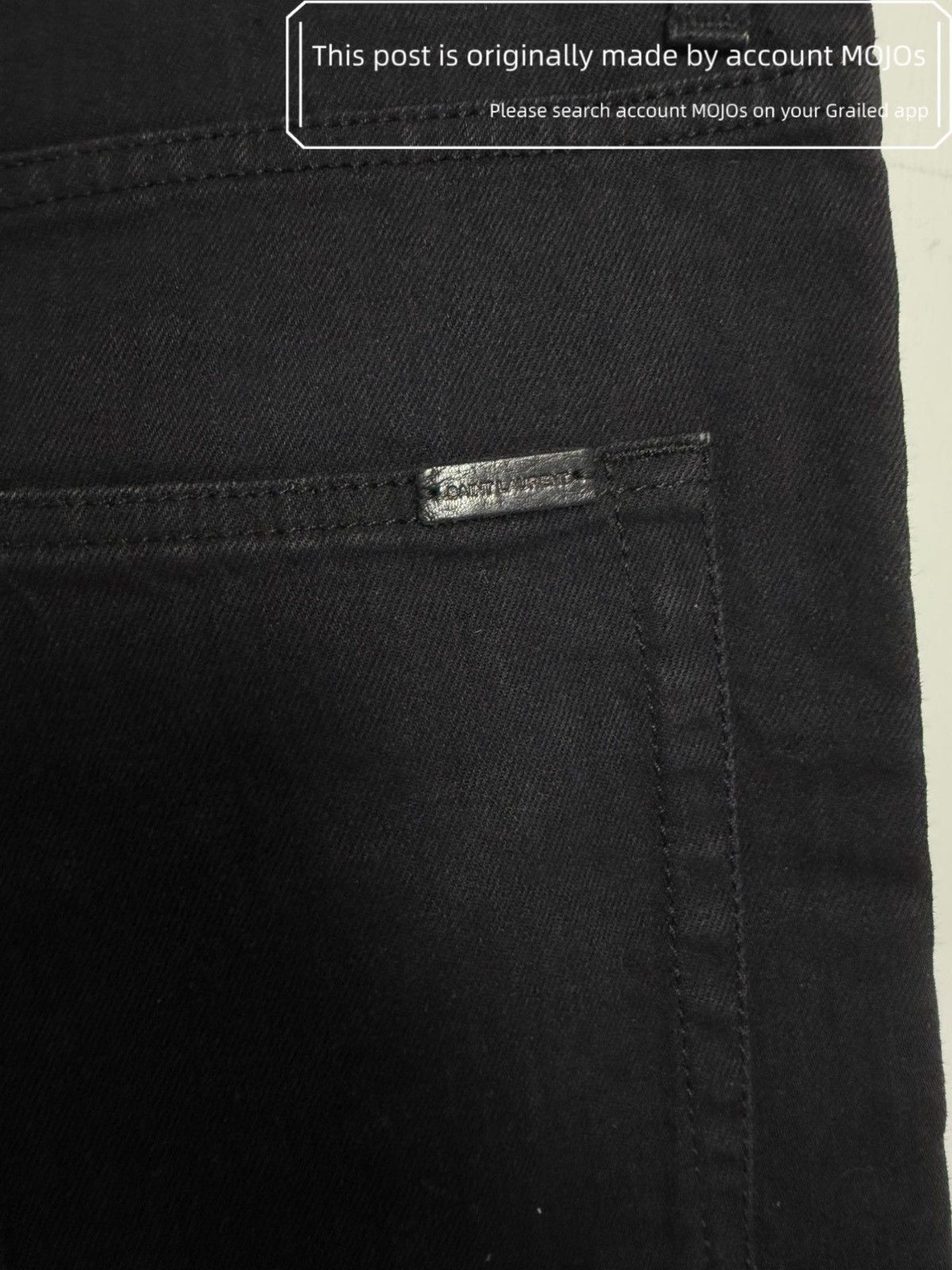Saint Laurent Paris Sz 32 Saint Laurent Paris 22SS D02 Basic Denim mojos1127423 Size US 32 / EU 48 - 3 Thumbnail