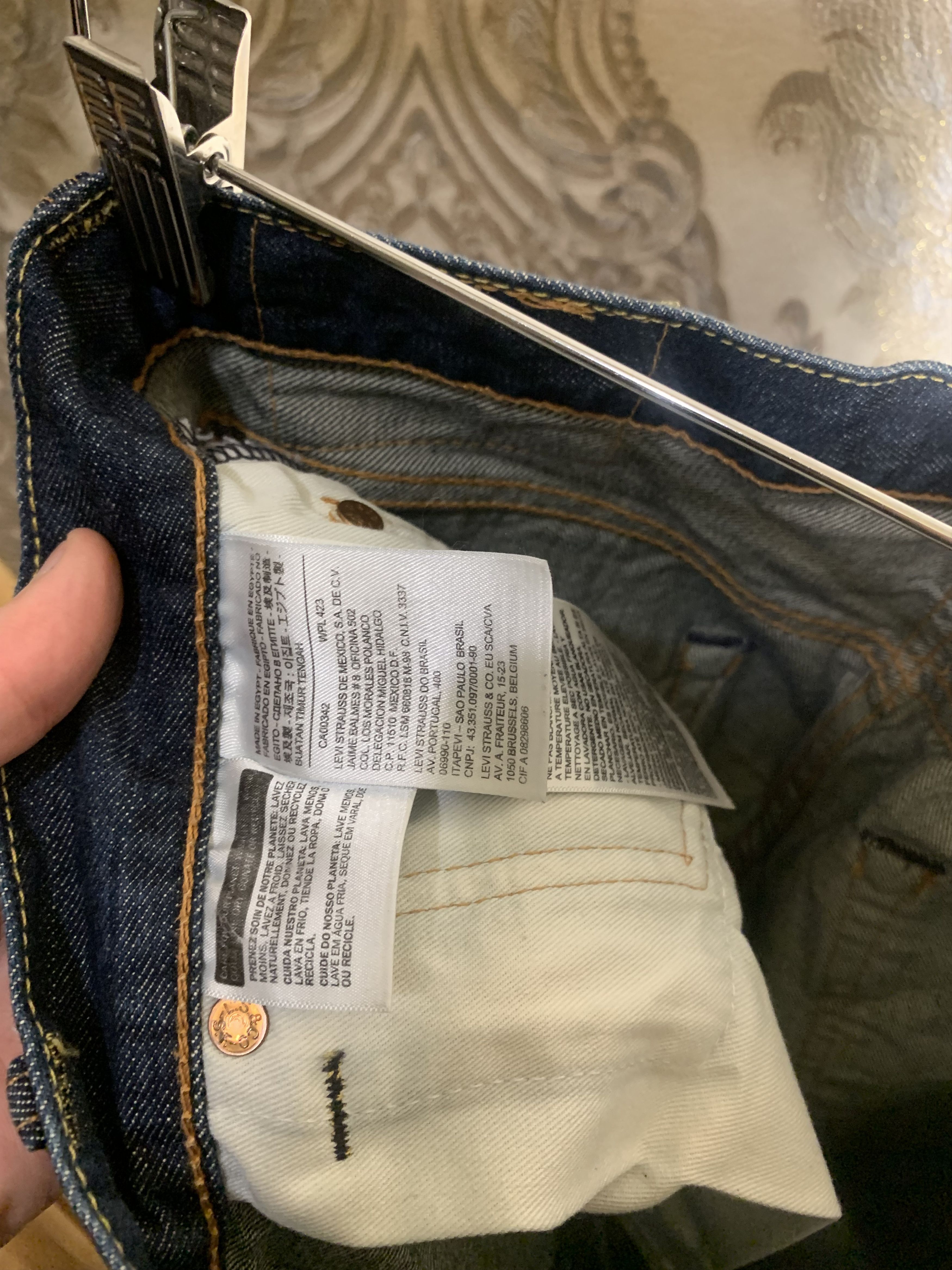 Levi's VINTAGE LEVIS 501 CLASSIC DENIM JEANS CASUAL Y2K 90s Size US 36 / EU 52 - 4 Thumbnail