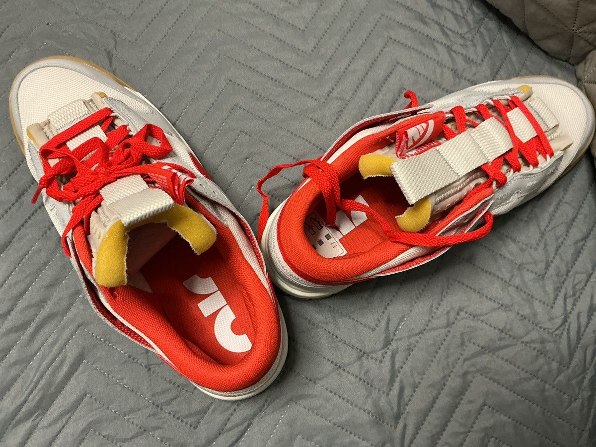 Nike Nike Air Dunk Jumbo - new with box - white/red - size 11.5 Size US 11.5 / EU 44-45 - 8 Thumbnail