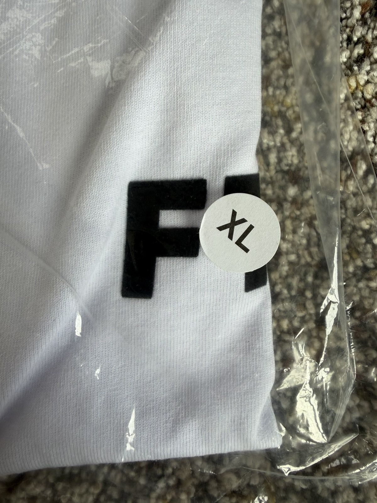 Fuck The Population FTP Flocked Logo Tee Size US XL / EU 56 / 4 - 6 Thumbnail