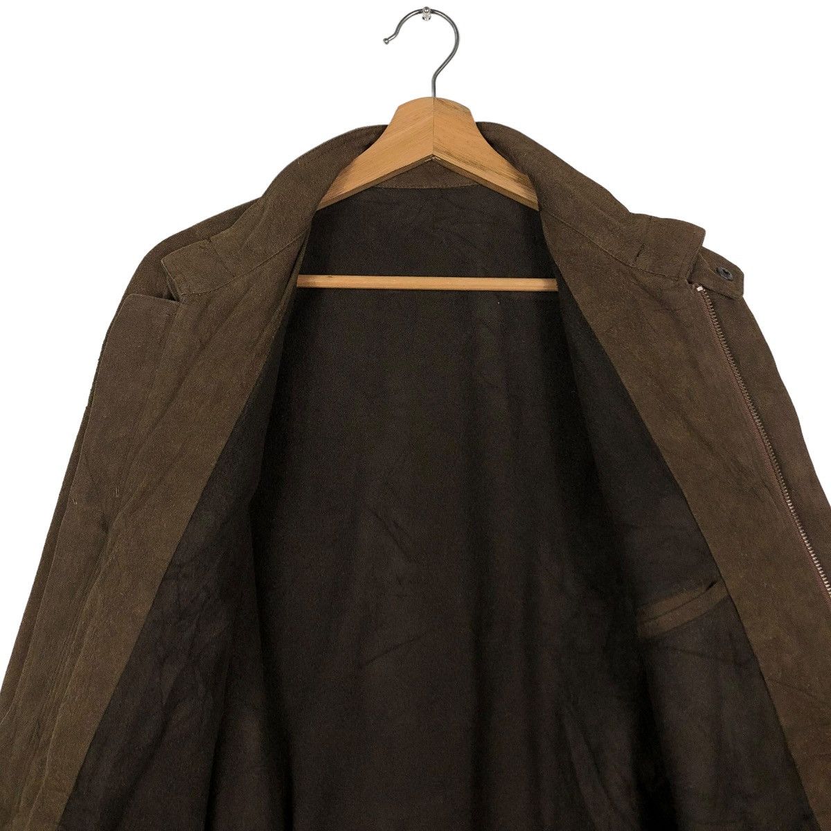Japanese Brand 🔥VINTAGE BIKER SUEDE FLY JACKET CROSSBREED ISSEY MIYAKE Size US M / EU 48-50 / 2 - 16 Thumbnail