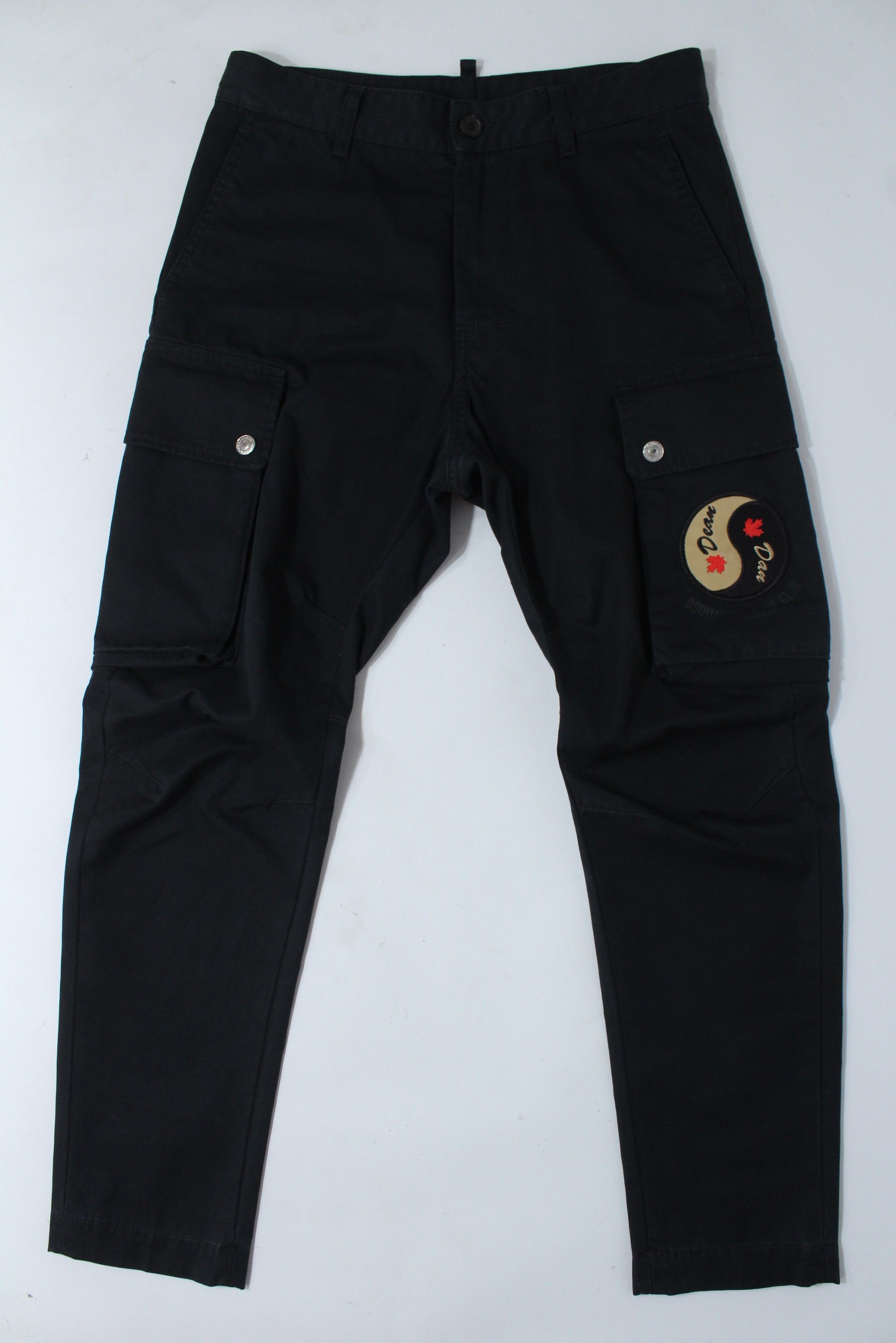 Dsquared2 DSQUARED2 Dean & Dan Yin Yang Patch Cargo Pants IT 44 Size US 28 / EU 44 - 1 Thumbnail