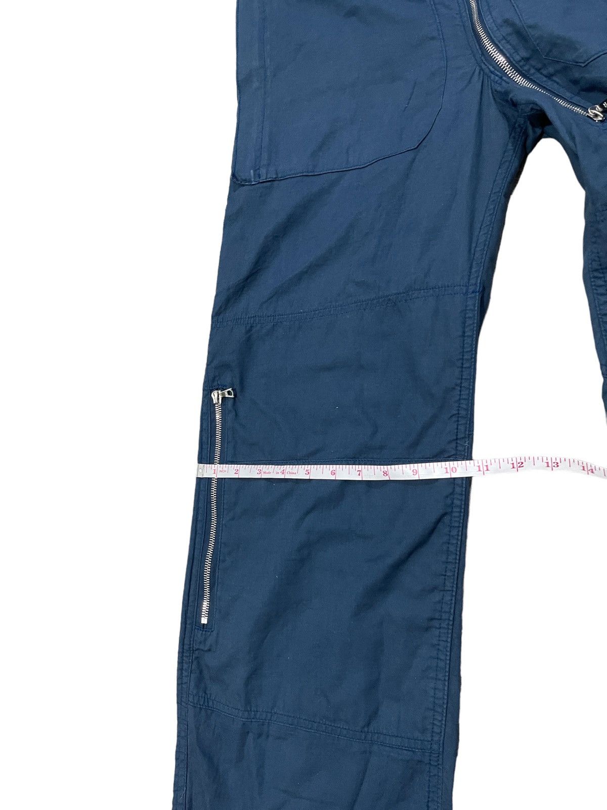 CABANE de ZUCCa × Issey Miyake × Vintage Vintage Cabane De Zucca Overall Zipper Worker Pants Size US 35 - 24 Thumbnail