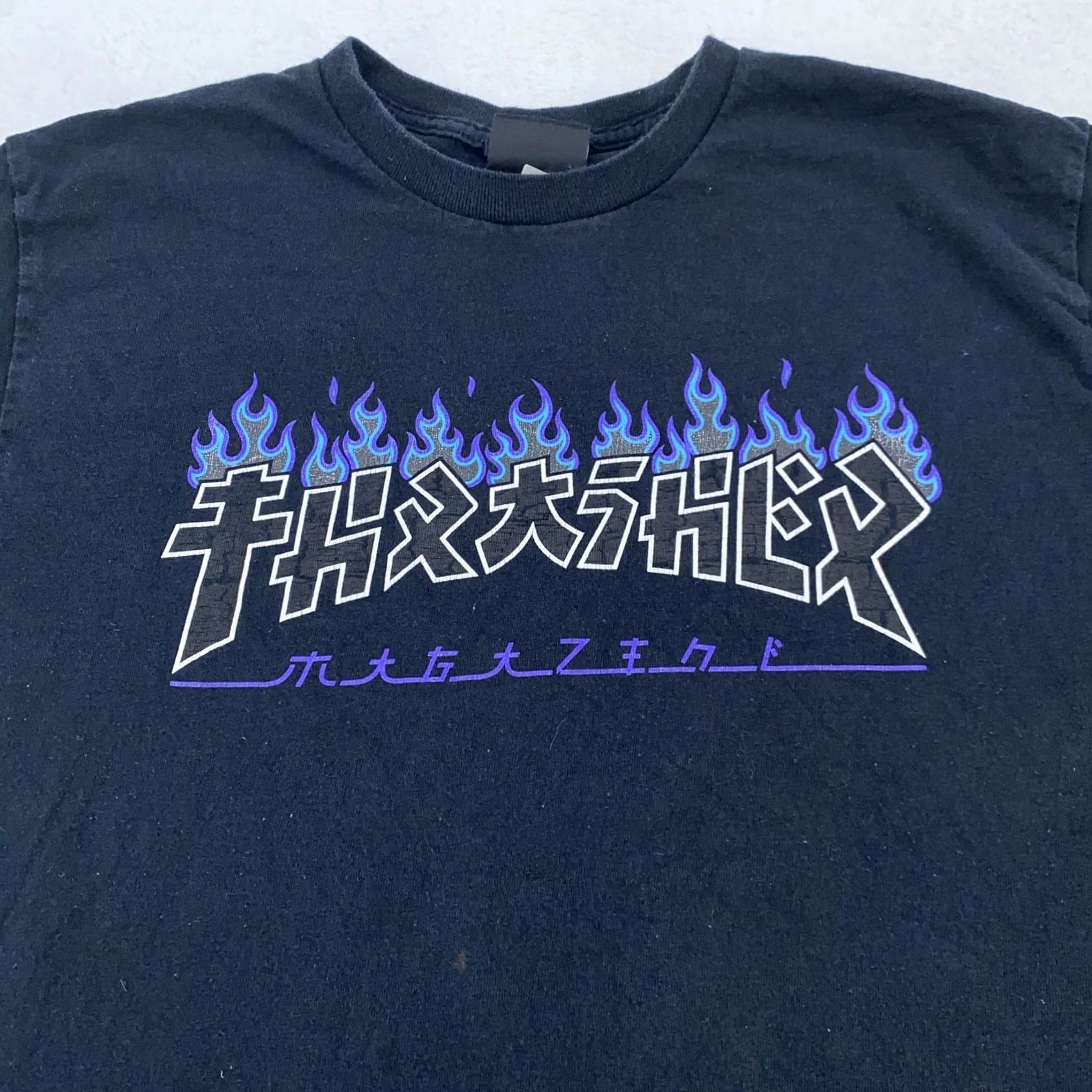 Thrasher Thrasher Shirt Mens M Black Flame Graphic Print Skate Streetwear Tee Crew Neck Short Sleeve Cotton Size US M / EU 48-50 / 2 - 2 Thumbnail
