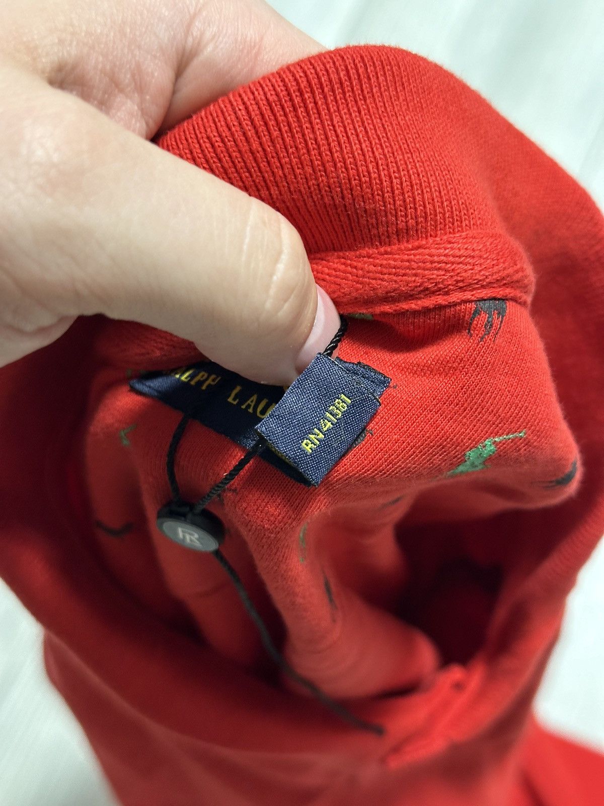 Vintage Vintage Polo Ralph Lauren Bear Long Sleeve Baggy Y2K 90s Size US S / EU 44-46 / 1 - 5 Thumbnail