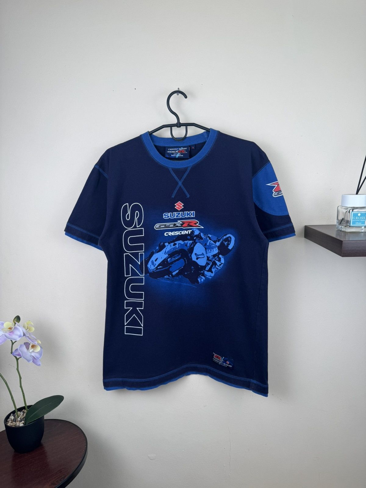 Other Vintage Suzuki T shirt GSXR Blue Motosport Racing M Biker Size US M / EU 48-50 / 2 - 1 Thumbnail