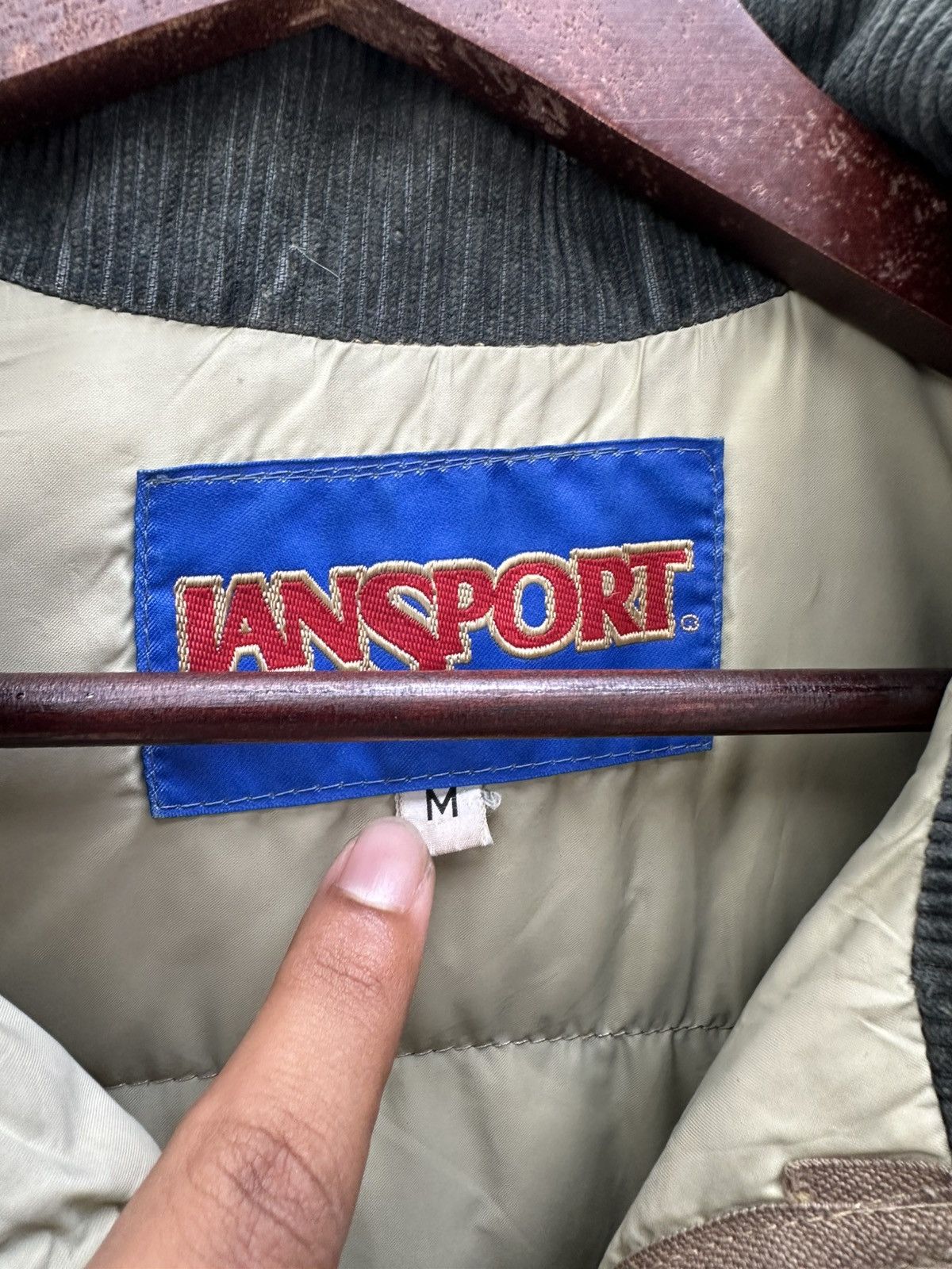 Vintage 👹Vintage 90’s Jansport Bubble Puffer Jacket Size US M / EU 48-50 / 2 - 10 Thumbnail