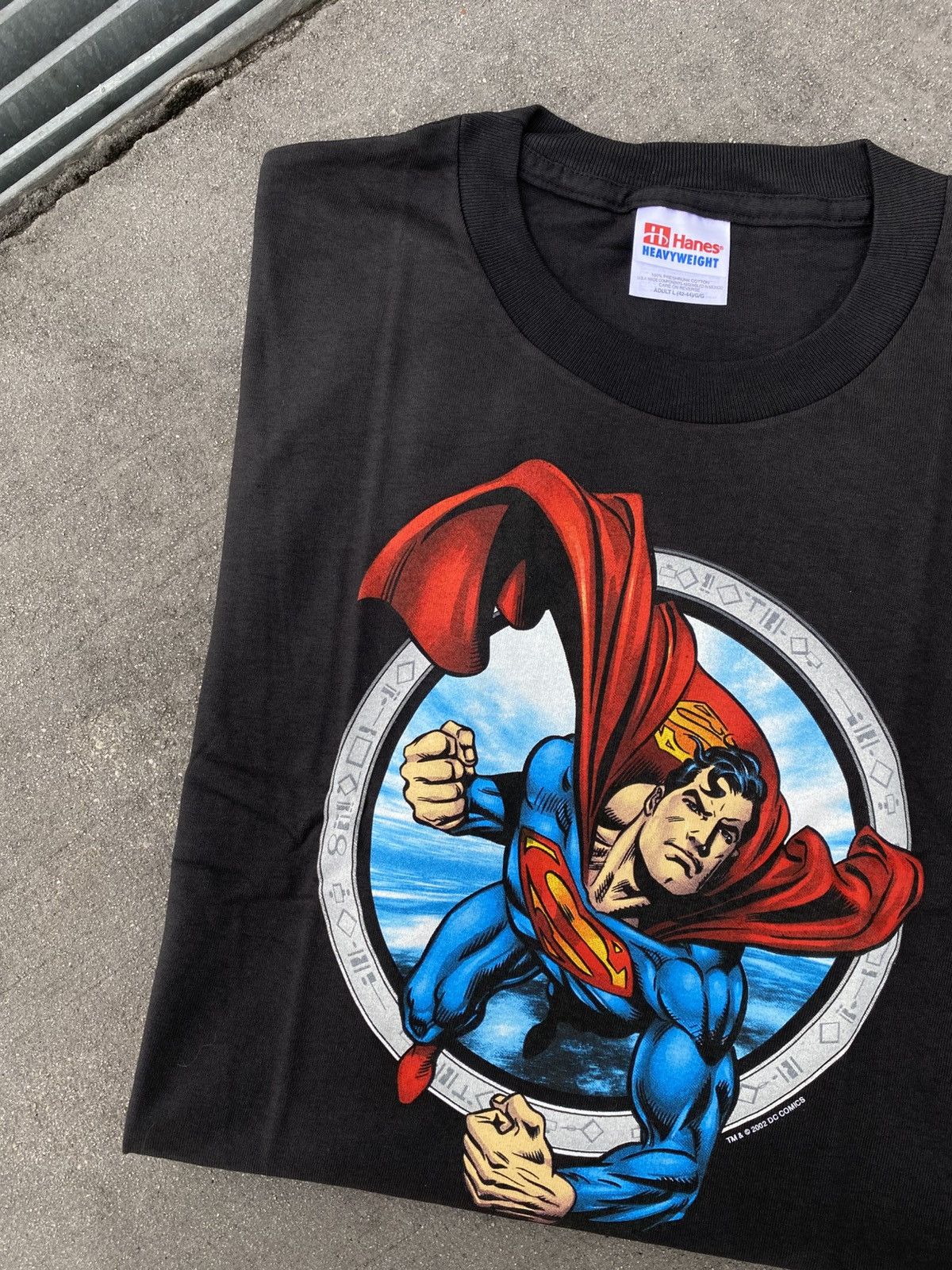 DC Comics Vintage Rare Superman Graphitti © 2002 DC Comics Size US XL / EU 56 / 4 - 2 Thumbnail