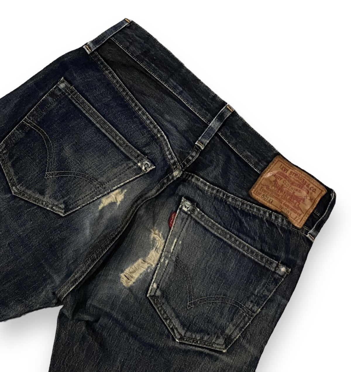 Levi's Vintage Clothing Levis Vintage Clothing 501 XX Big E Selvedge Button 401 Wash Size US 28 / EU 44 - 11 Thumbnail