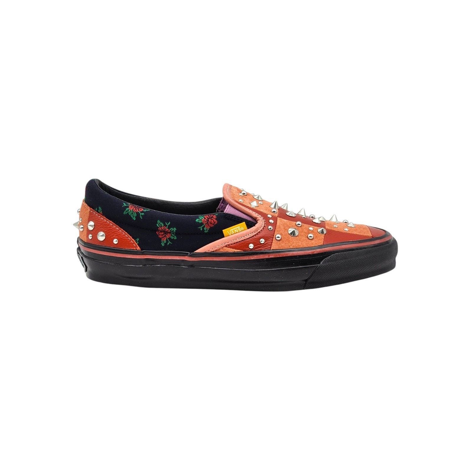 Gucci × Vans Vault OG Classic Checkered Studded Slip-On Sneakers US 10 Size US 10 / EU 43 - 3 Thumbnail