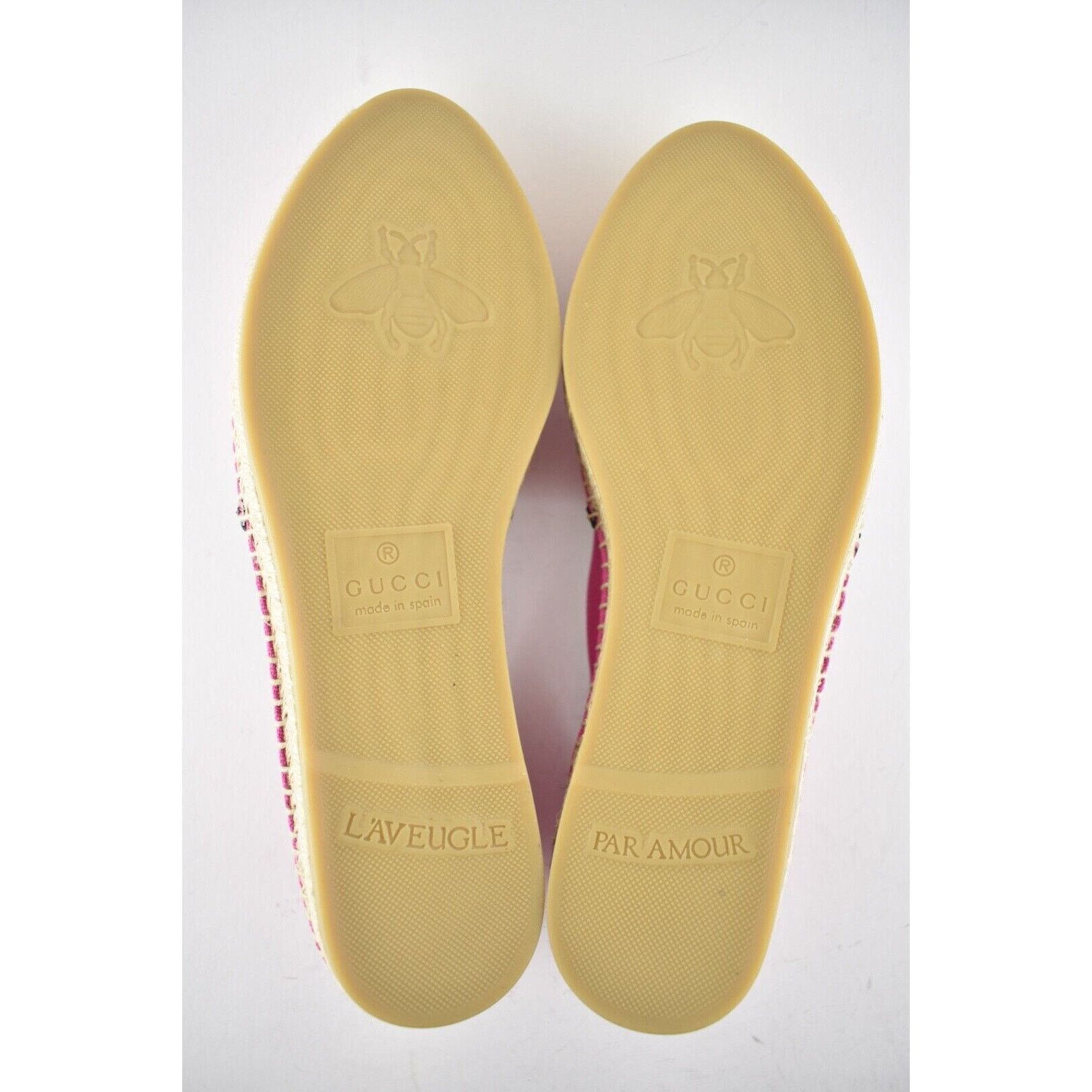 Gucci Gucci Pilar Pink Canvas Black Leather Trim GG Logo Size US 7.5 / IT 37.5 - 12 Thumbnail