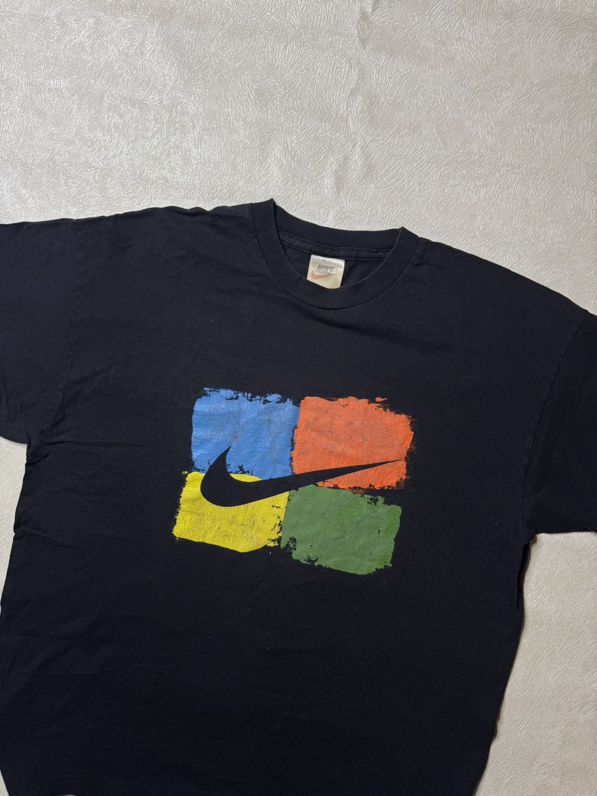 Nike Nike Graphic Tee Vintage 90’s Size US L / EU 52-54 / 3 - 2 Thumbnail