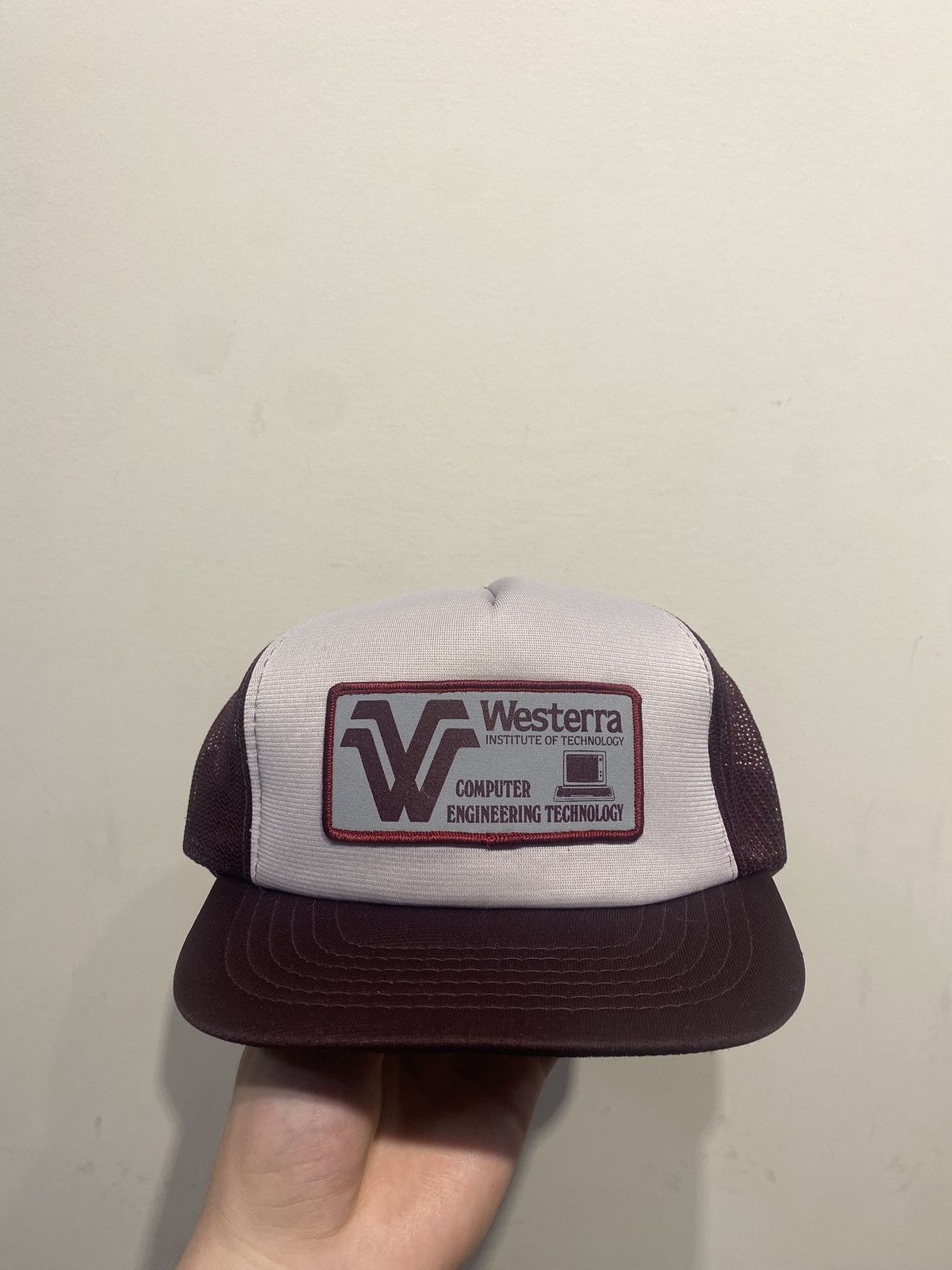 Vintage Vintage computer Hat Size ONE SIZE - 1 Thumbnail
