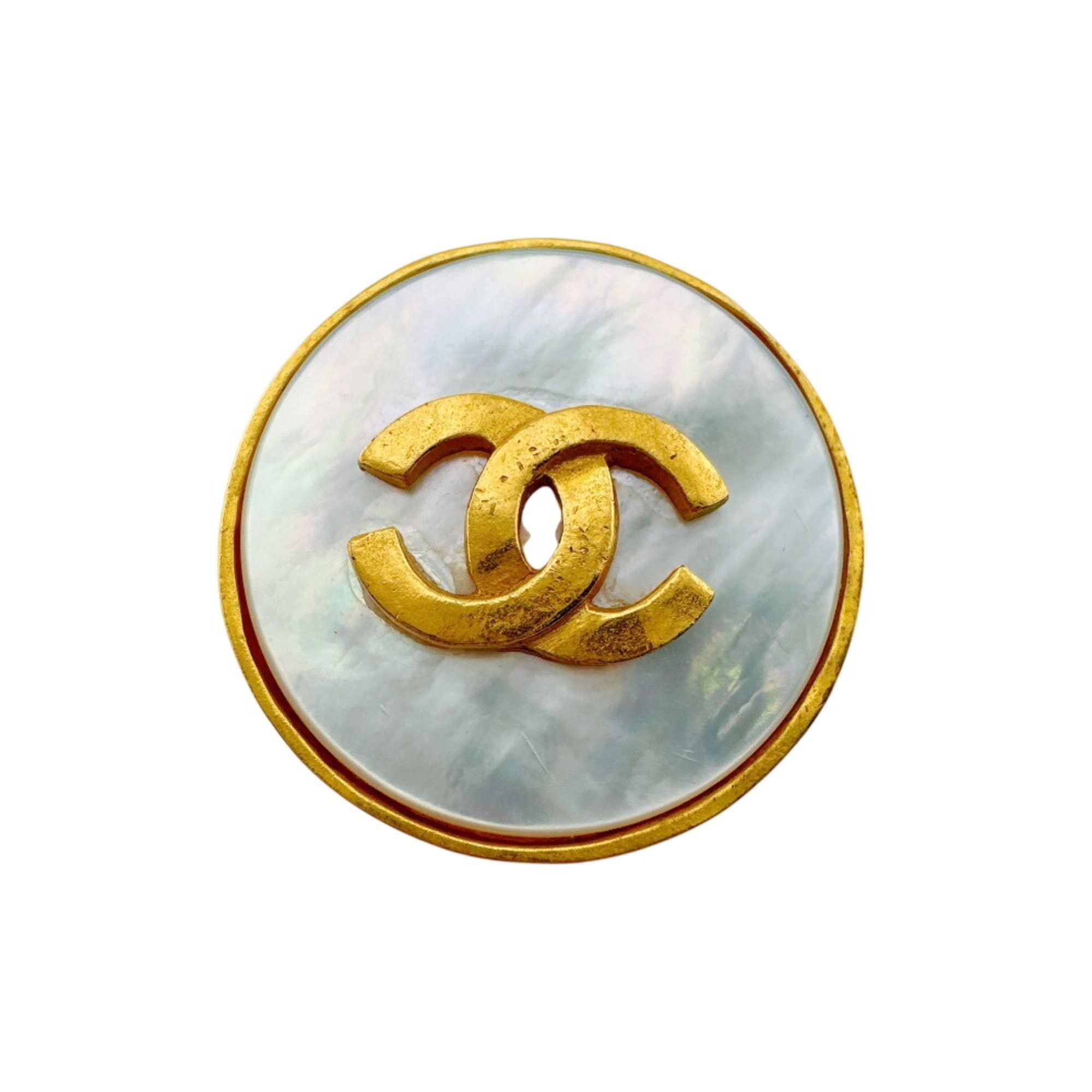 Chanel CHANEL (Chanel) Coco Mark Earring - Single (One Only) Gold Size ONE SIZE - 1 Thumbnail