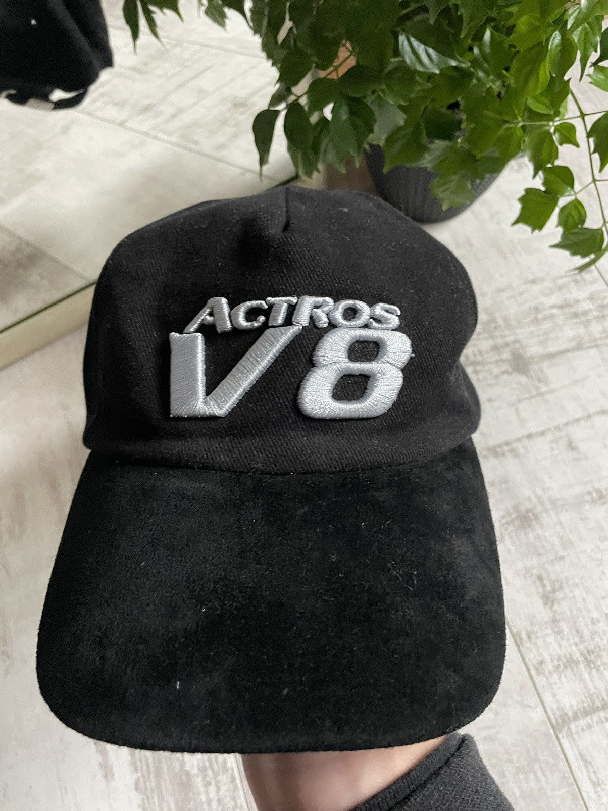 Mercedes-Benz × Vintage Vintage Mercedes Benz V8 Actors Racing Y2KHat Cap Size ONE SIZE - 4 Thumbnail