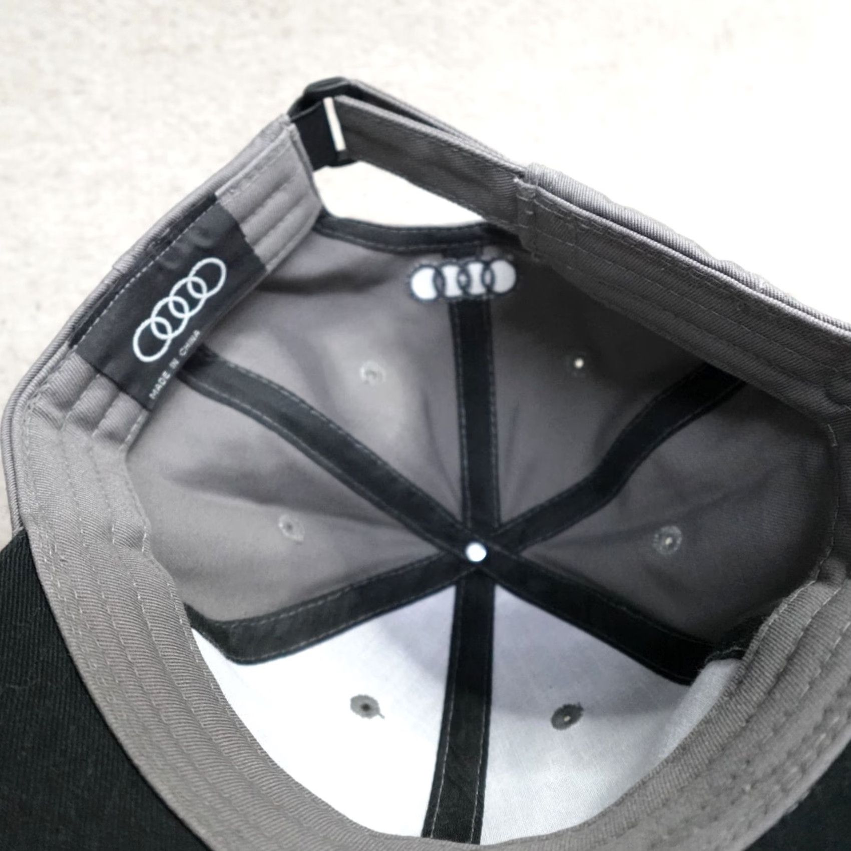 Vintage Audi Hat Gray Embroidered A7 Official Strapback Mens Adjustable Cotton Baseball Cap Size ONE SIZE - 5 Thumbnail