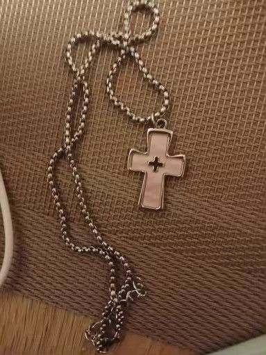 Jewelry Pink Cross Gothic Chain Size ONE SIZE - 3 Thumbnail
