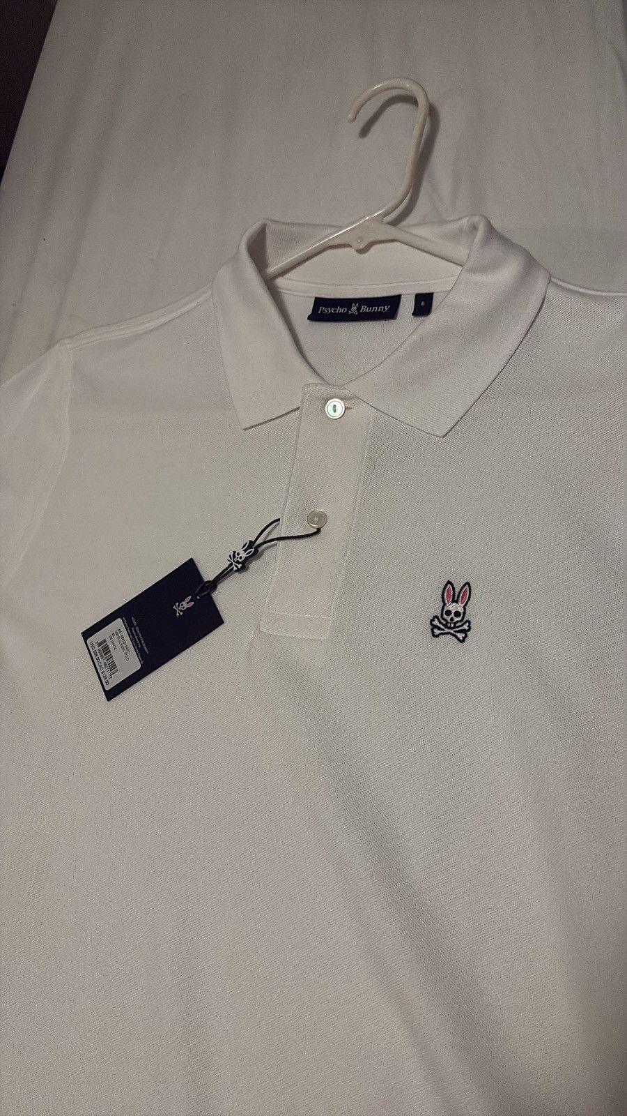 Psycho Bunny White psycho bunny polo Size US L / EU 52-54 / 3 - 1 Thumbnail