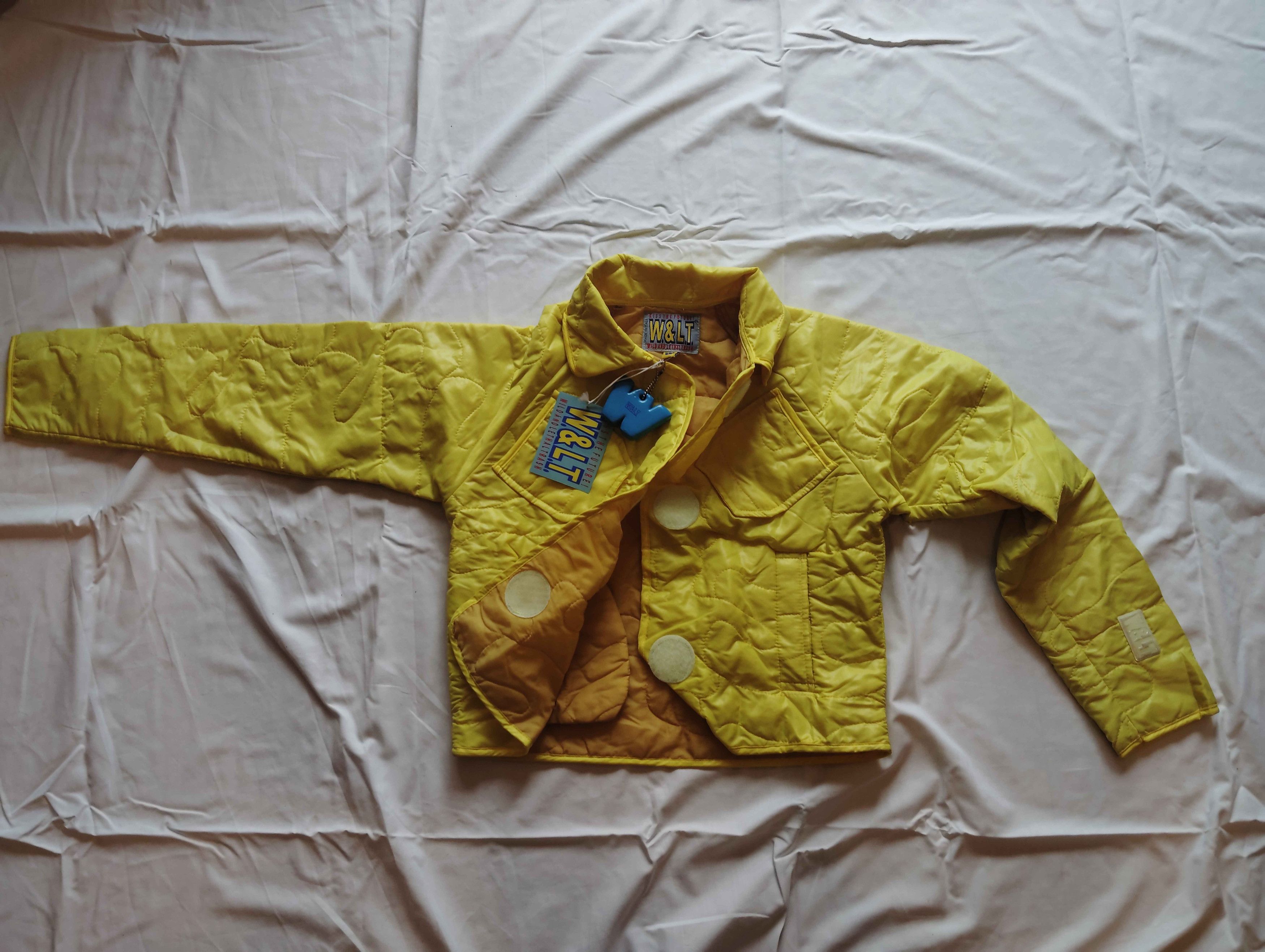 Walter Van Beirendonck W&LT "Wonderland" AW1996 Yellow Wrap Jacket + W Charm Size US S / EU 44-46 / 1 - 1 Thumbnail