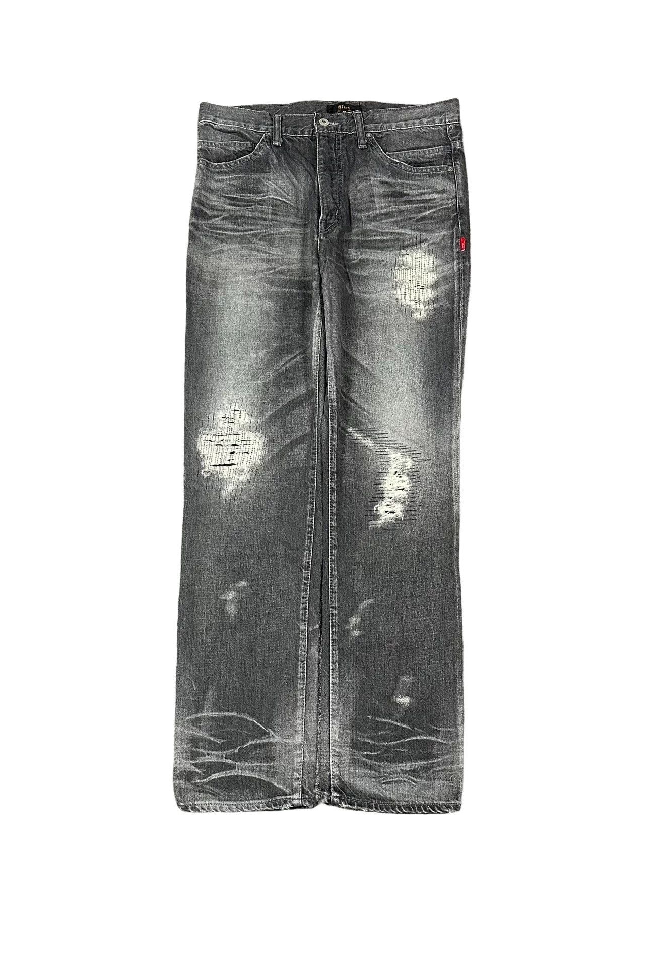 Wtaps WTAPS Blues Skinny Trash Distressed Jeans Size 32 Size US 32 / EU 48 - 1 Thumbnail